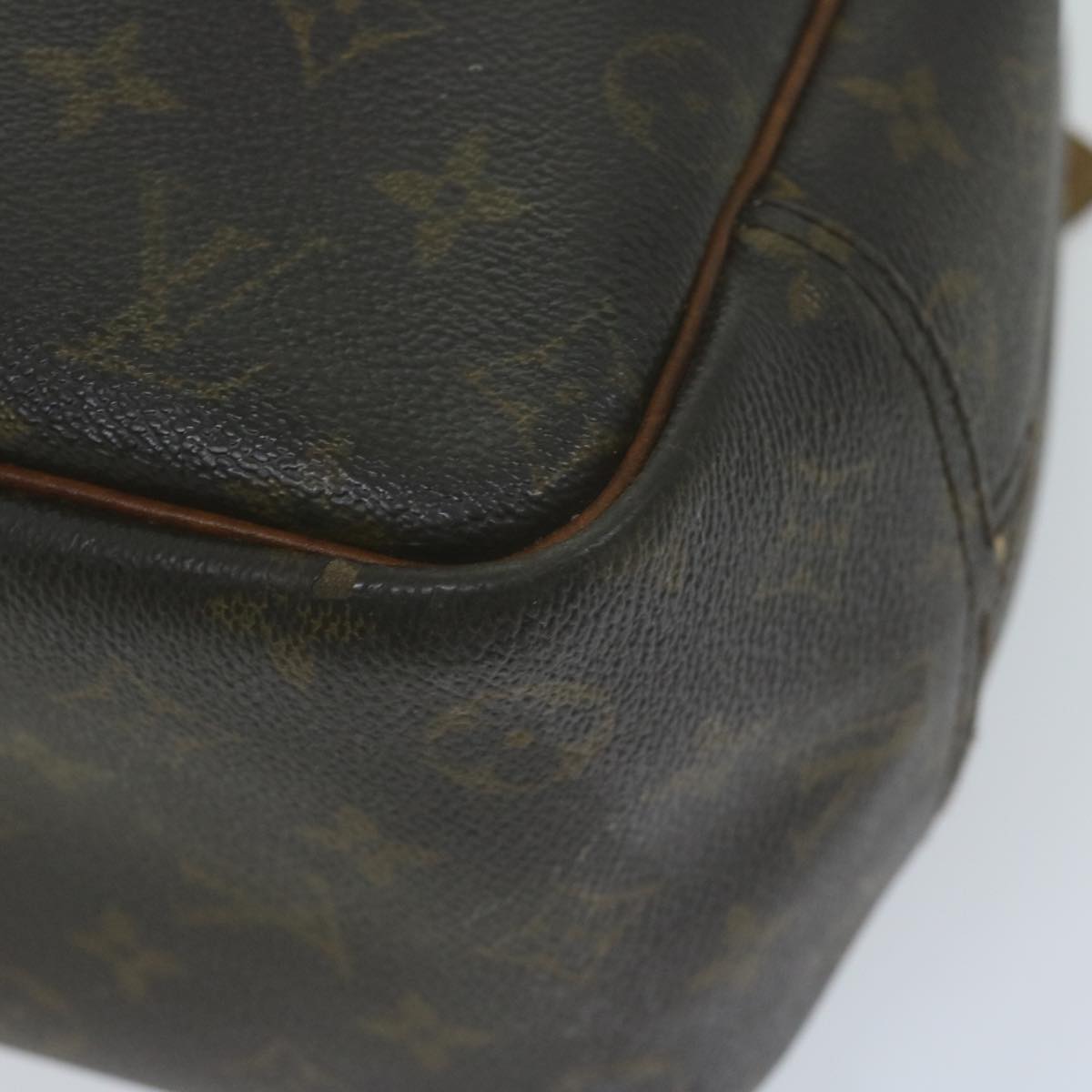 LOUIS VUITTON Monogram Deauville Hand Bag M47270 LV Auth 66008