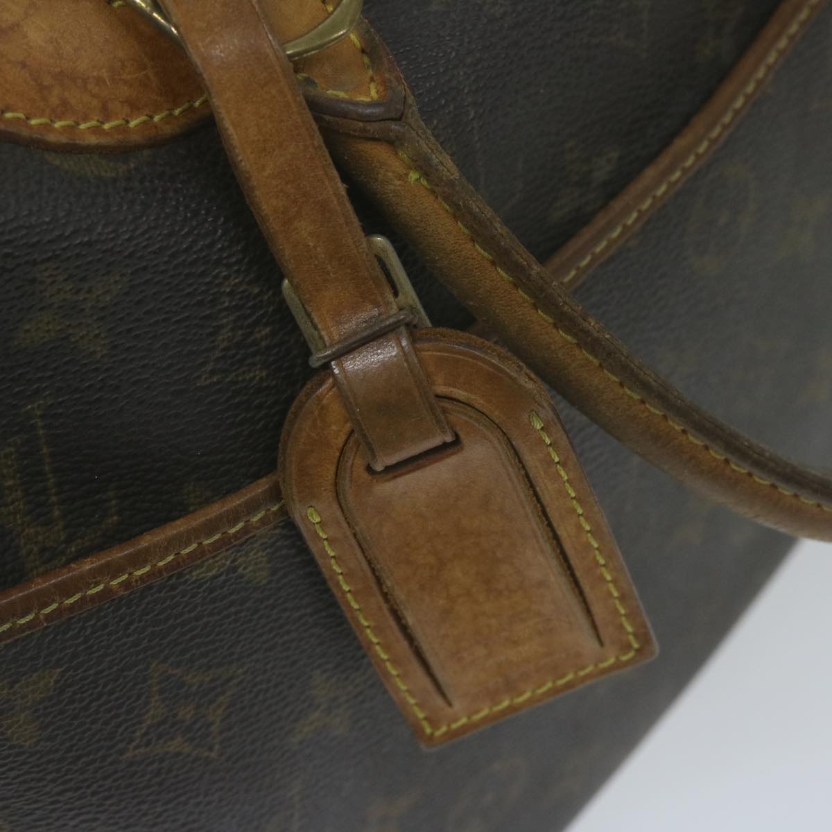 LOUIS VUITTON Monogram Deauville Hand Bag M47270 LV Auth 66008