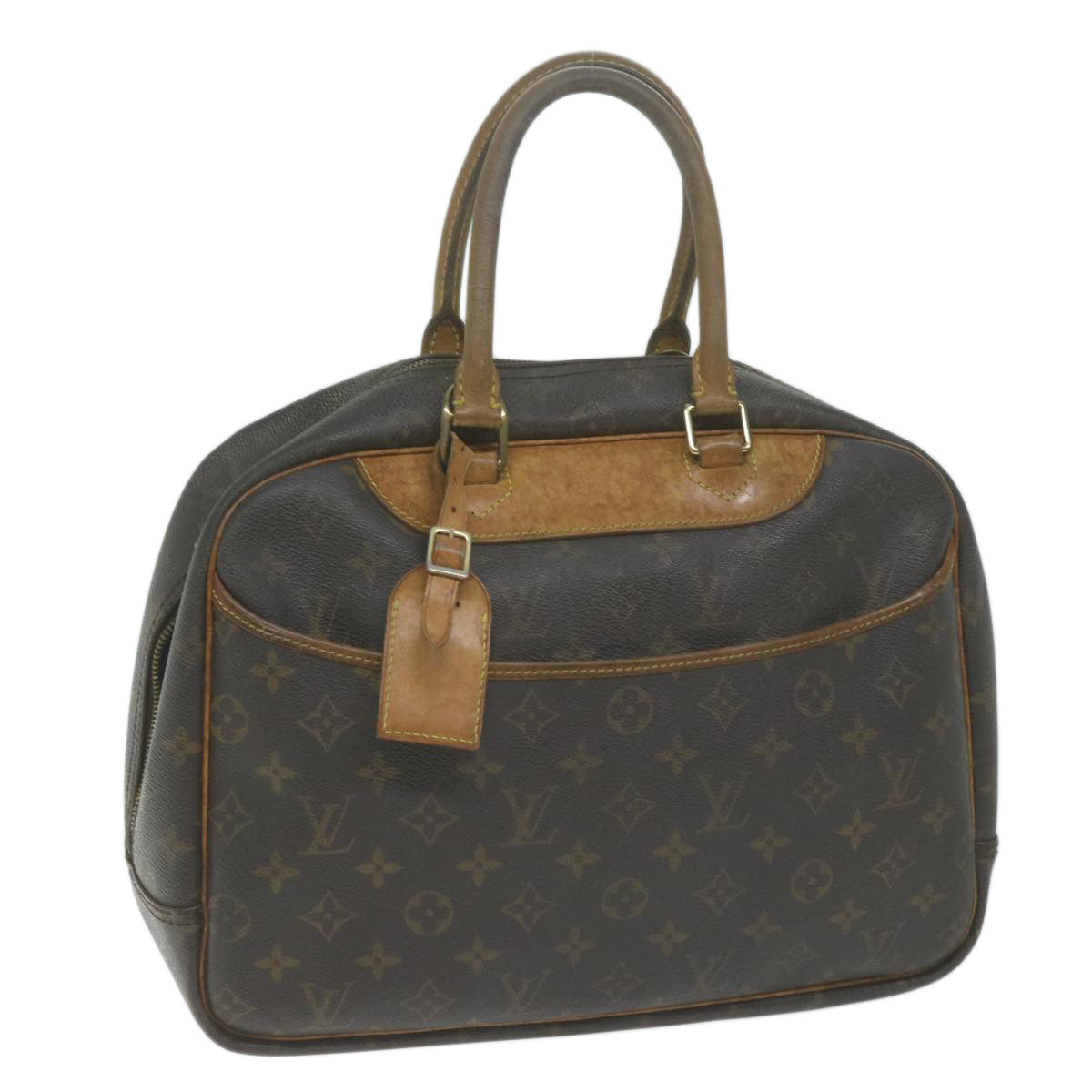 LOUIS VUITTON Monogram Deauville Hand Bag M47270 LV Auth 66008