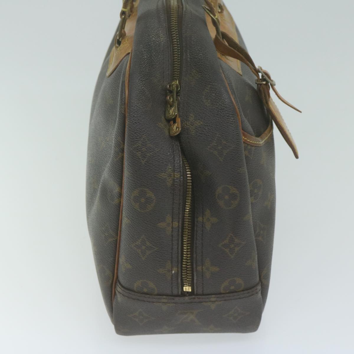 LOUIS VUITTON Monogram Deauville Hand Bag M47270 LV Auth 66008