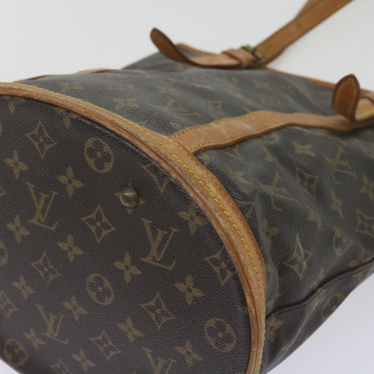 LOUIS VUITTON Monogram Bucket GM Shoulder Bag Vintage M42236 LV Auth 66038