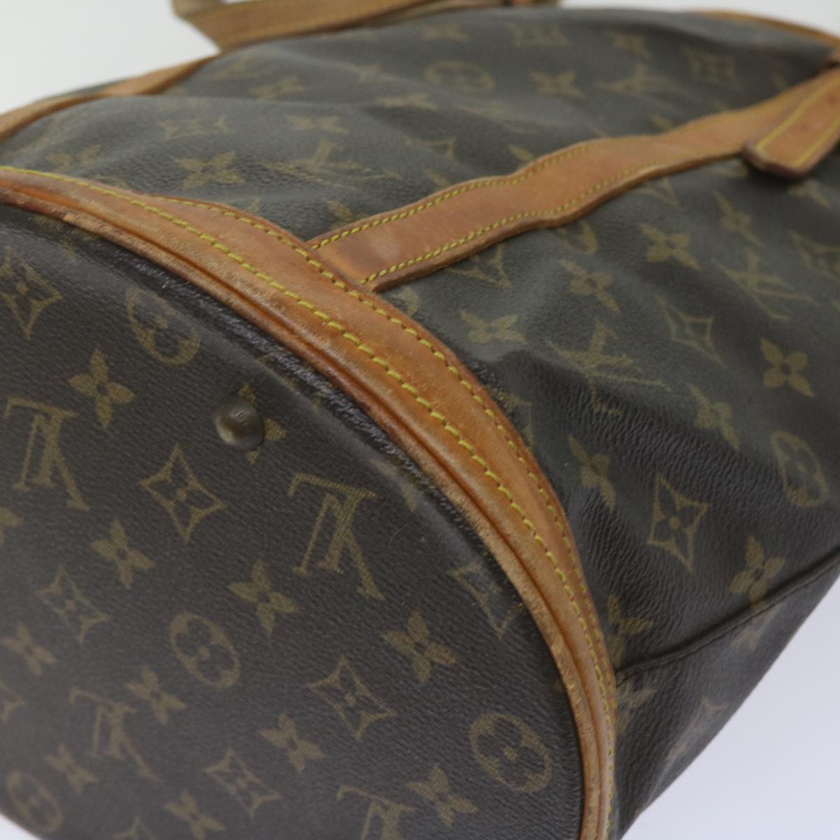 LOUIS VUITTON Monogram Bucket GM Shoulder Bag Vintage M42236 LV Auth 66038