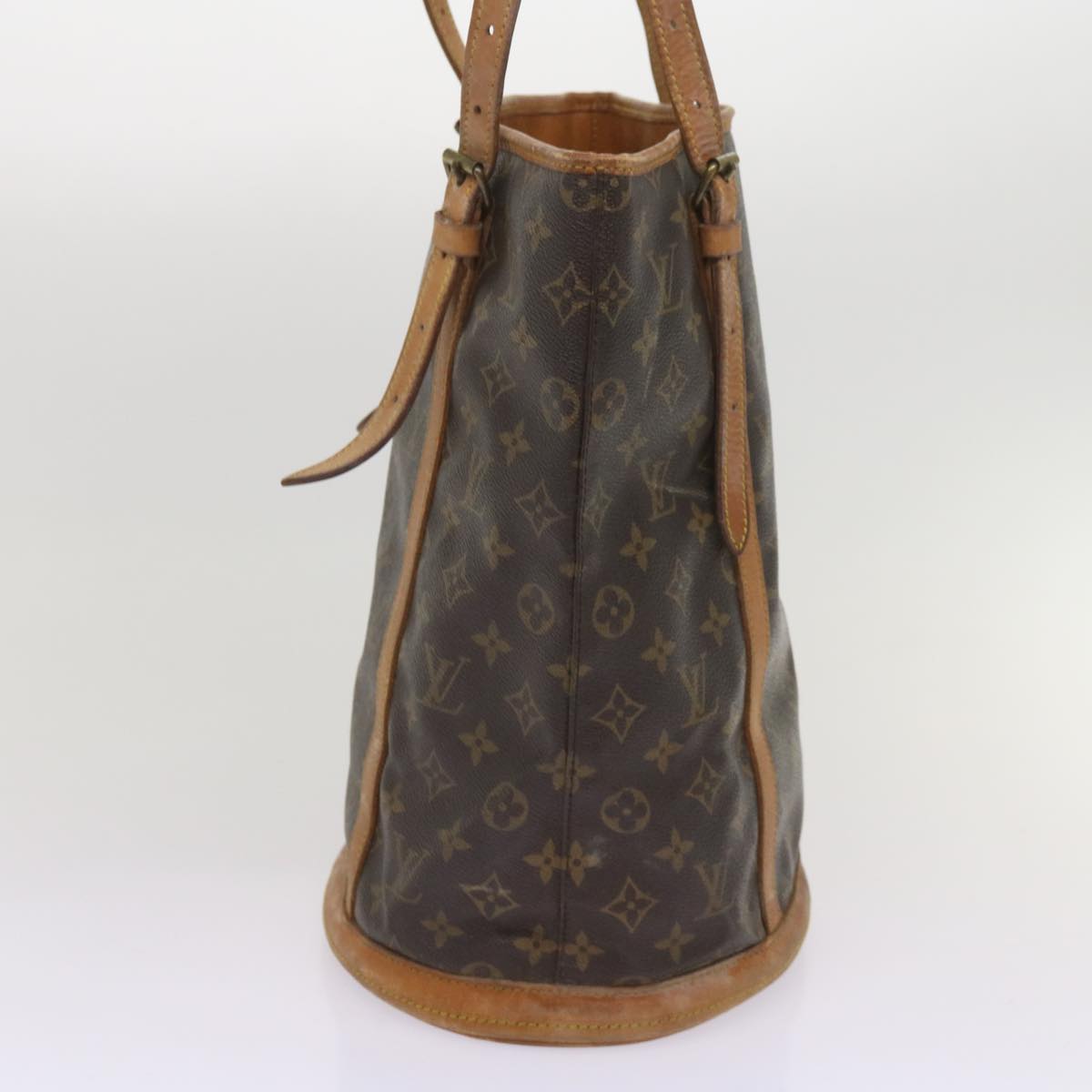 LOUIS VUITTON Monogram Bucket GM Shoulder Bag Vintage M42236 LV Auth 66038