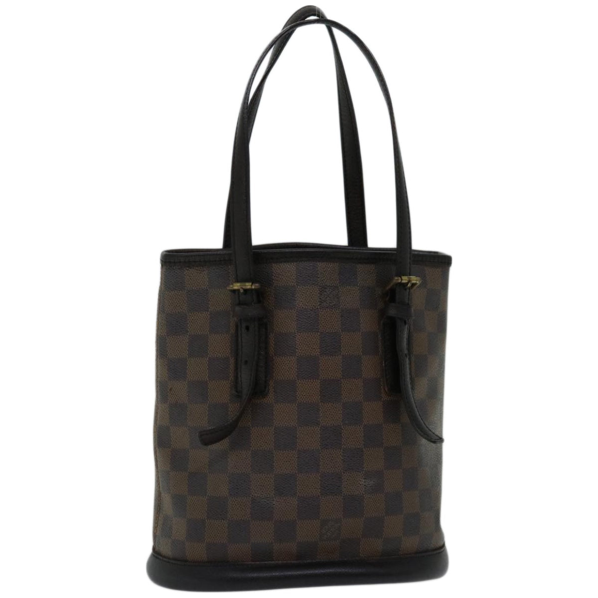 LOUIS VUITTON Damier Ebene Marais Shoulder Bag N42240 LV Auth 66096