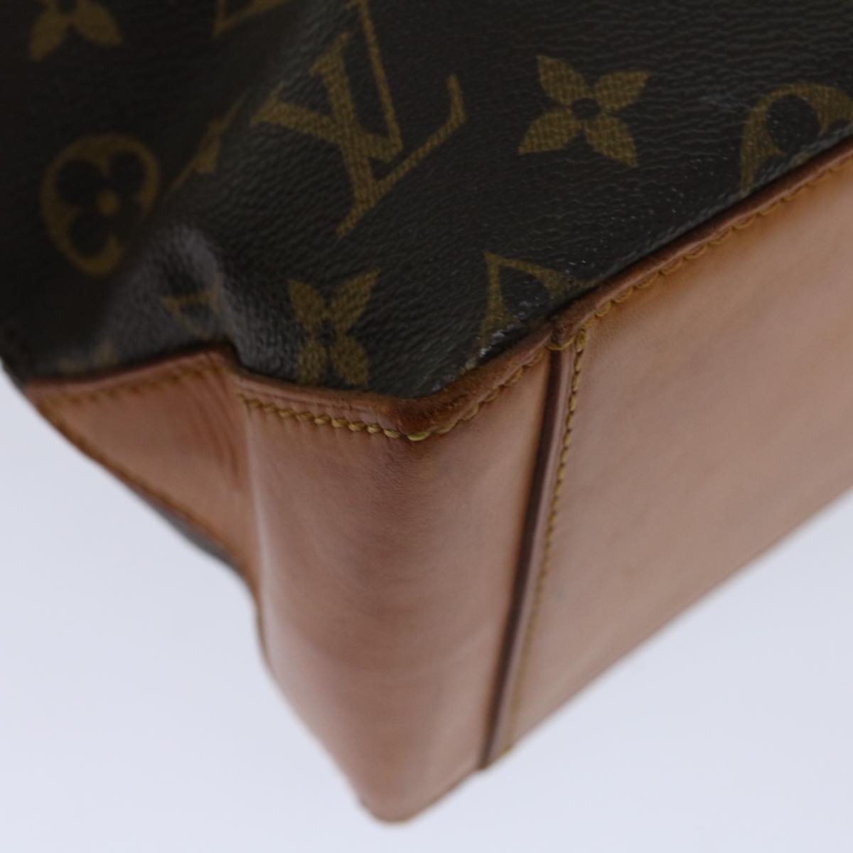 LOUIS VUITTON Monogram Cabas Piano Tote Bag M51148 LV Auth 66100