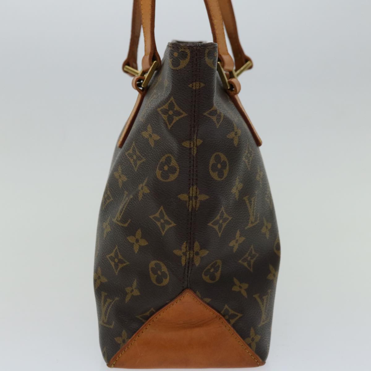 LOUIS VUITTON Monogram Cabas Piano Tote Bag M51148 LV Auth 66100