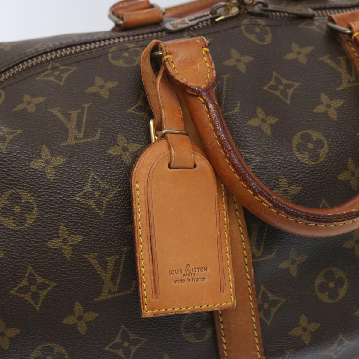 LOUIS VUITTON Monogram Keepall 45 Boston Bag M41428 LV Auth 66106