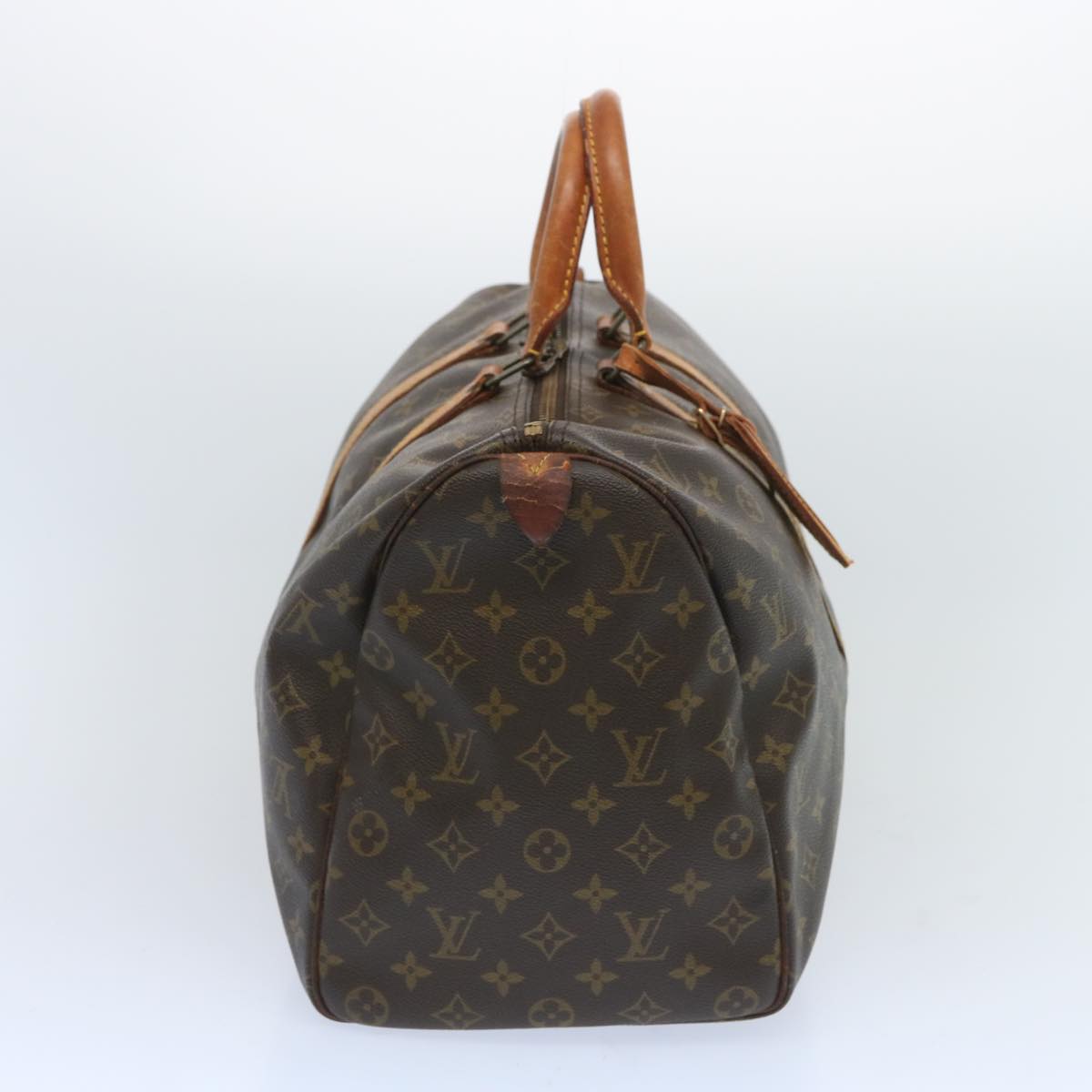 LOUIS VUITTON Monogram Keepall 45 Boston Bag M41428 LV Auth 66106