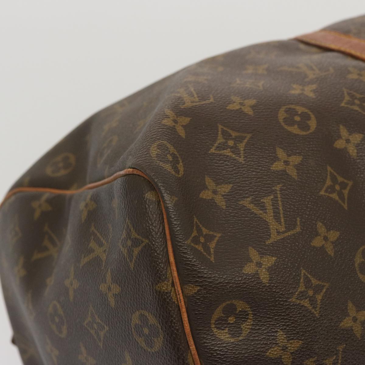 LOUIS VUITTON Monogram Keepall 50 Boston Bag M41426 LV Auth 66107