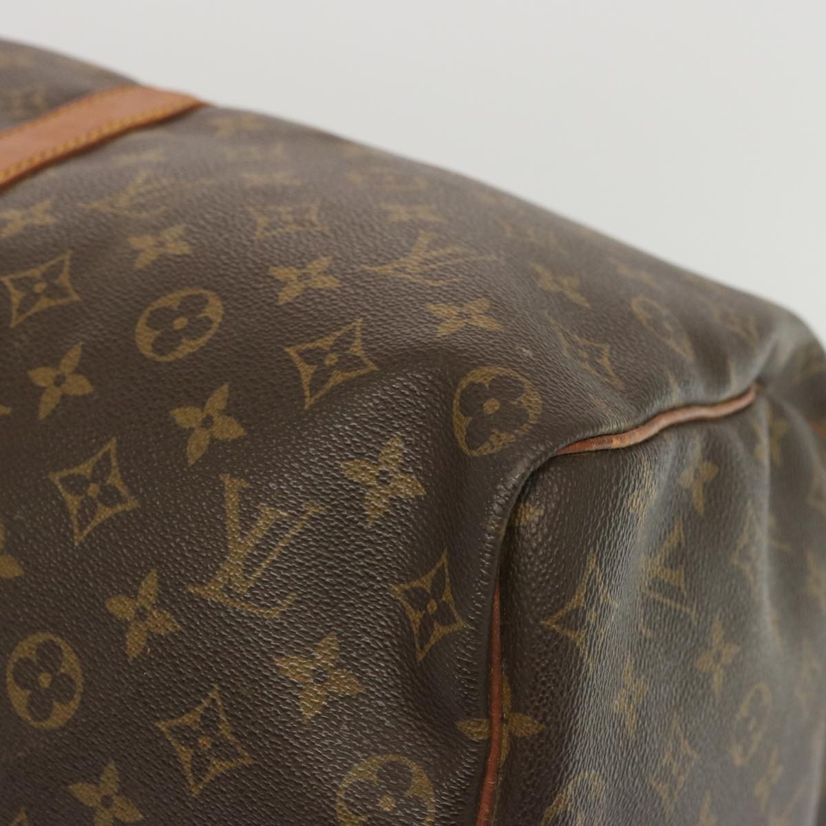 LOUIS VUITTON Monogram Keepall 50 Boston Bag M41426 LV Auth 66107