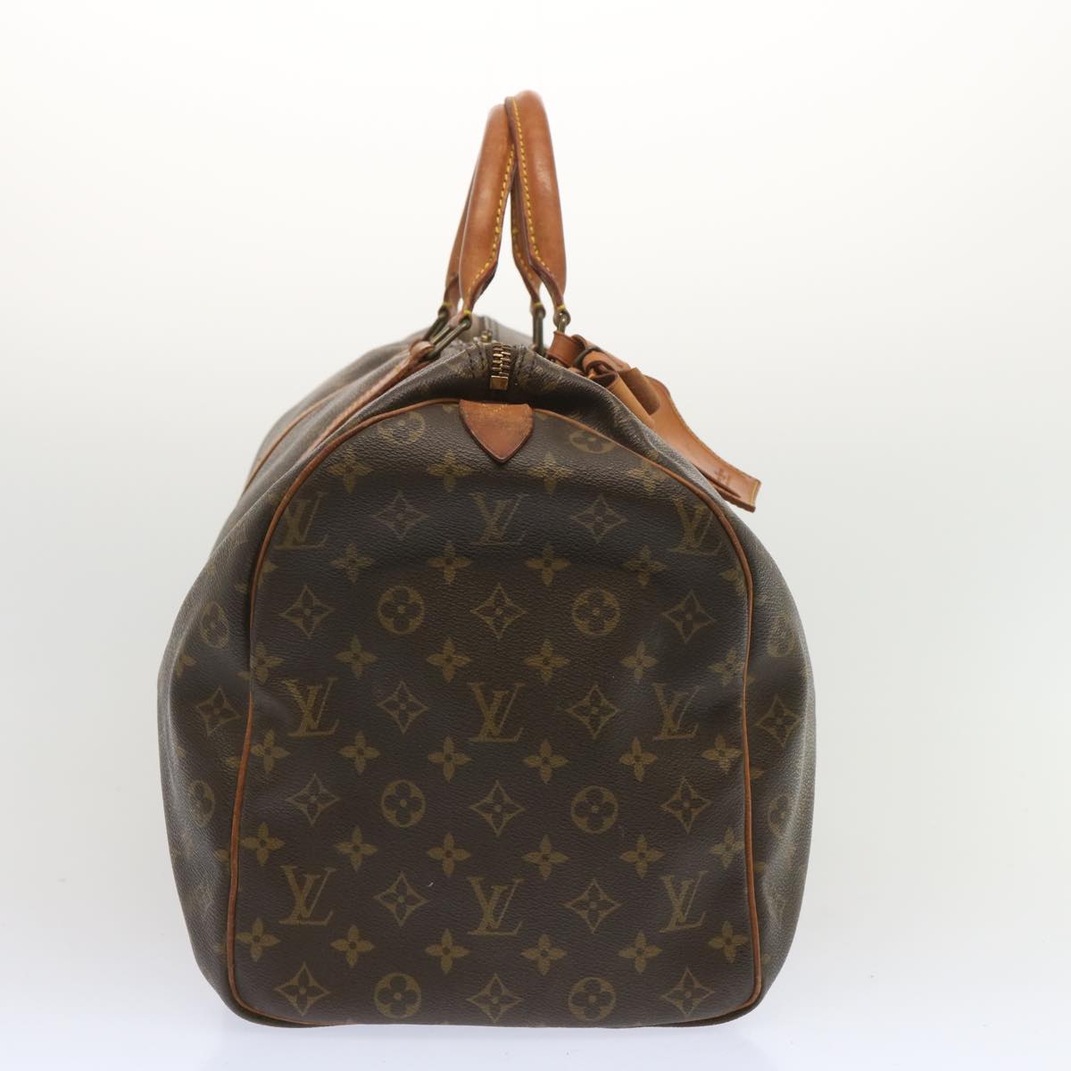 LOUIS VUITTON Monogram Keepall 50 Boston Bag M41426 LV Auth 66107