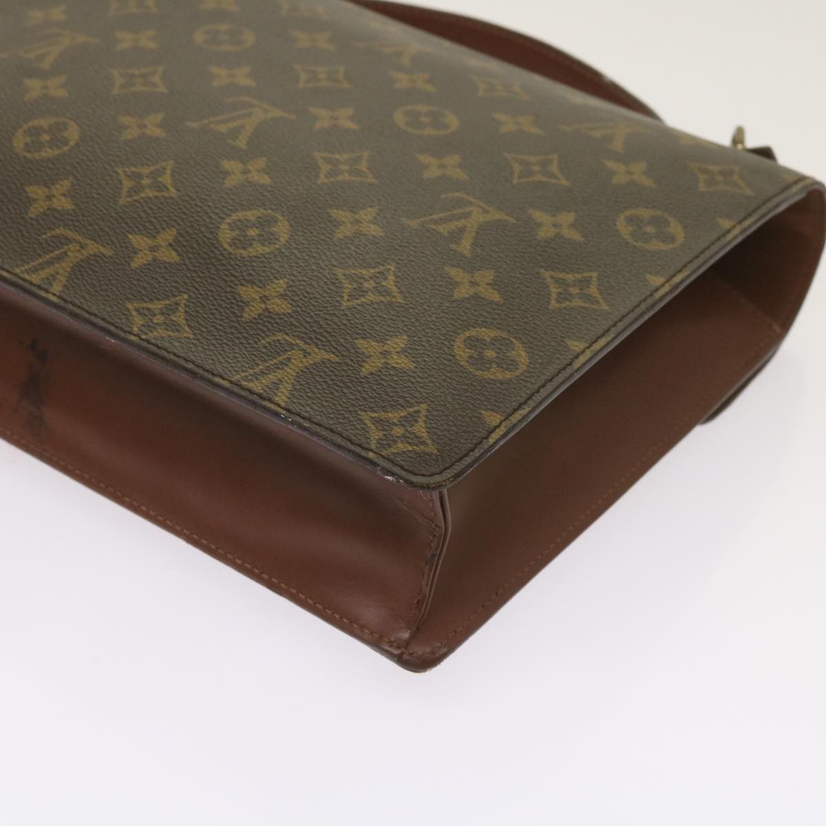 LOUIS VUITTON Monogram Monceau 28 Hand Bag 2way M51185 LV Auth 66173