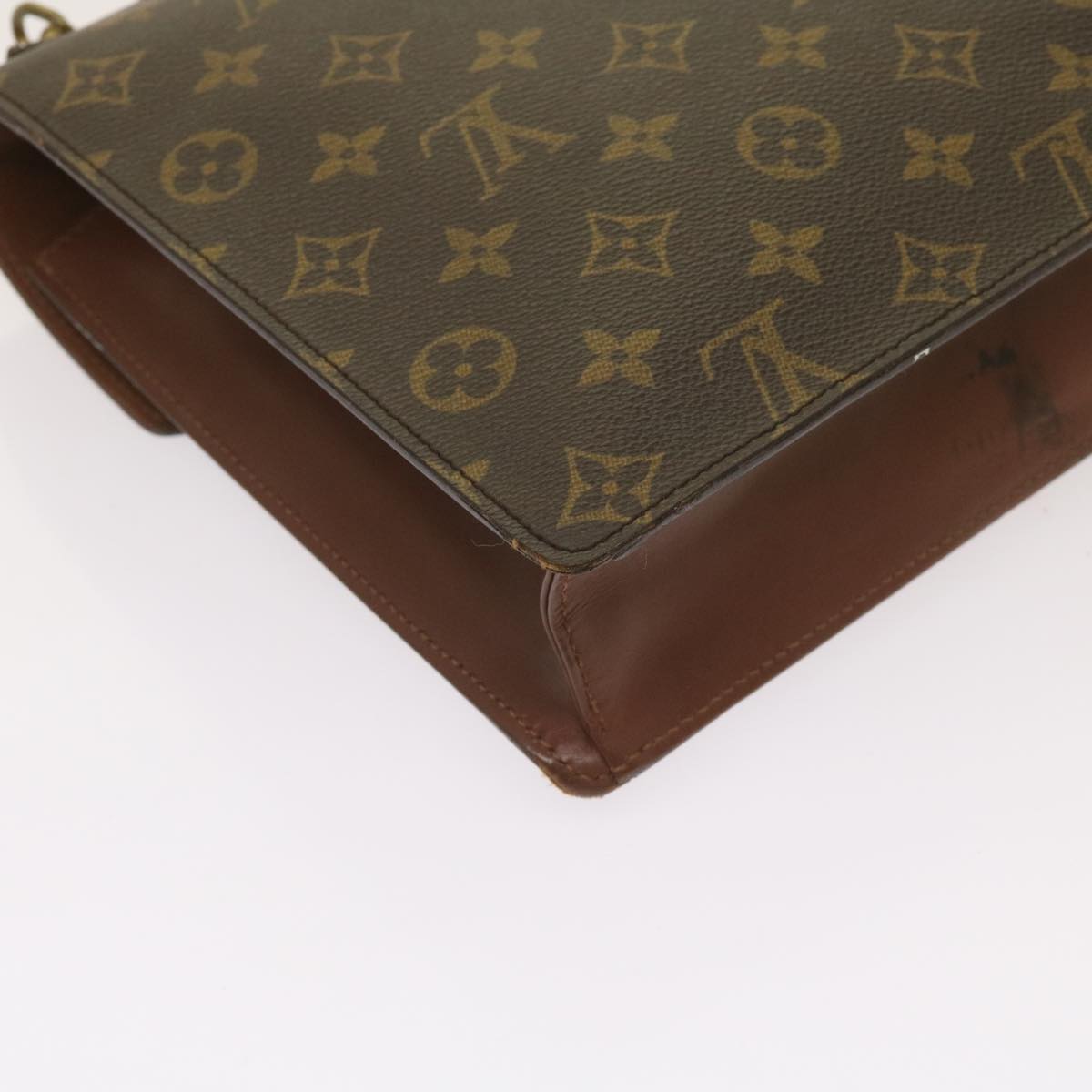 LOUIS VUITTON Monogram Monceau 28 Hand Bag 2way M51185 LV Auth 66173