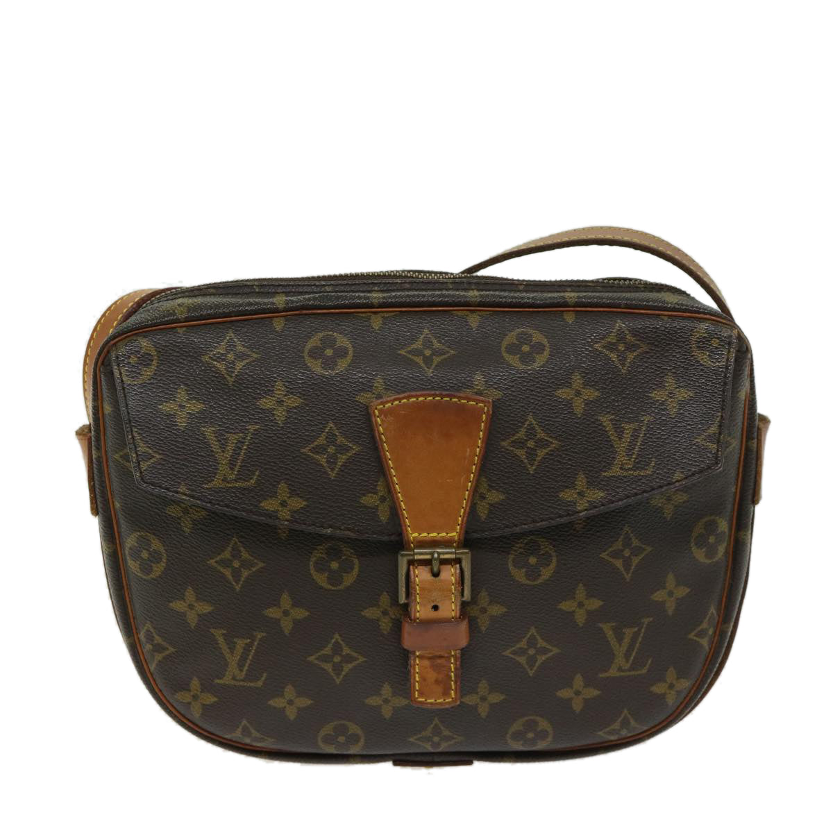 LOUIS VUITTON Monogram Jeune Fille GM Shoulder Bag M51225 LV Auth 66176