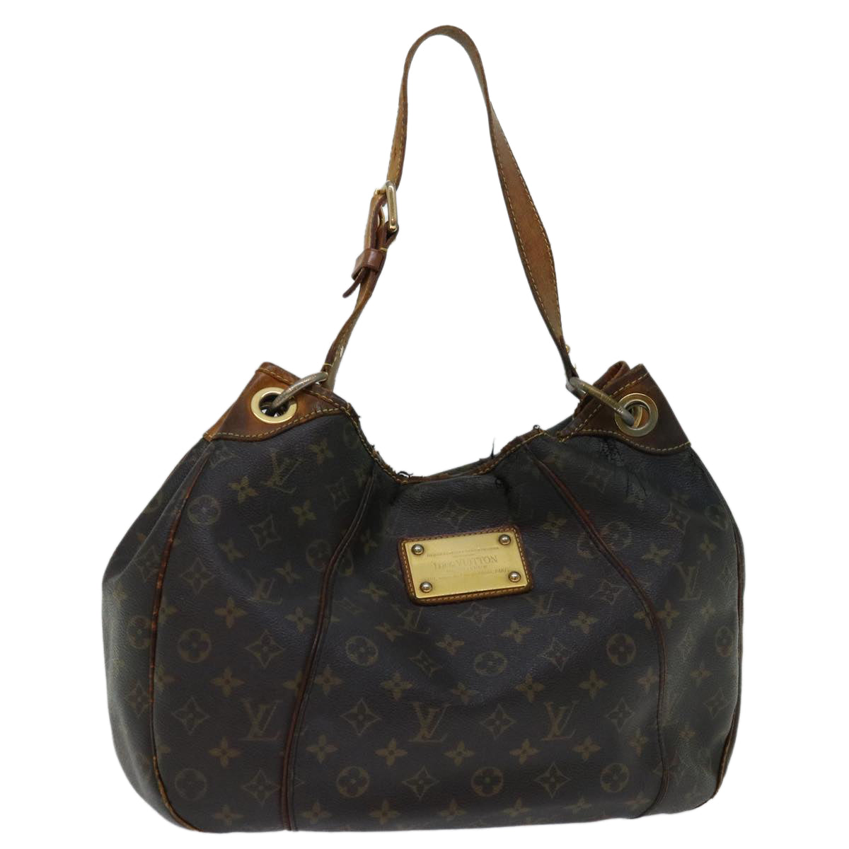 LOUIS VUITTON Monogram Galliera PM Shoulder Bag M56382 LV Auth 66205