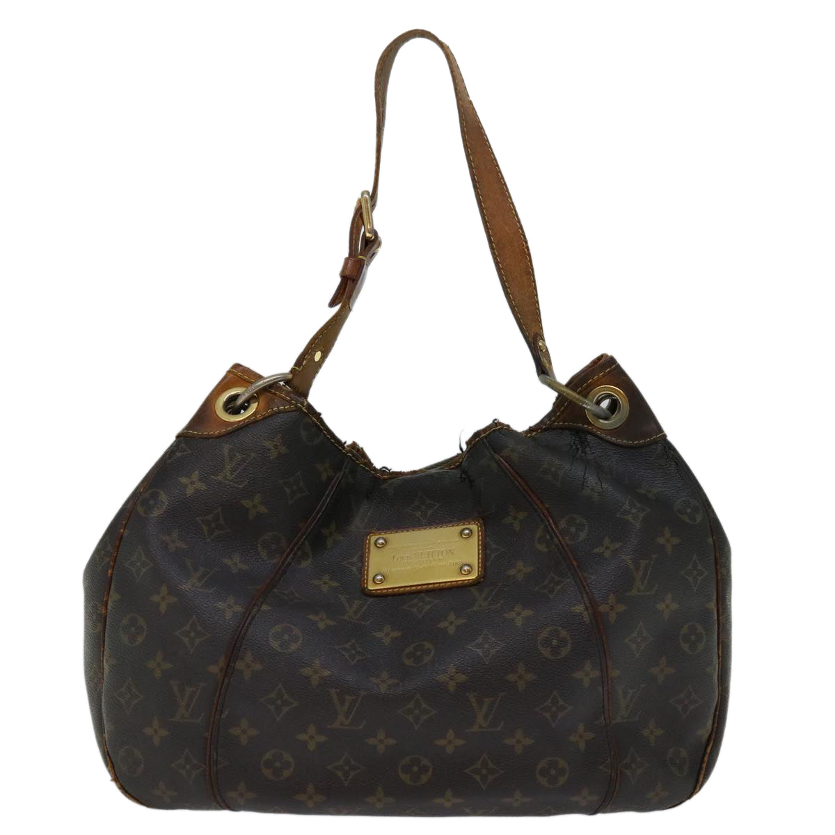 LOUIS VUITTON Monogram Galliera PM Shoulder Bag M56382 LV Auth 66205