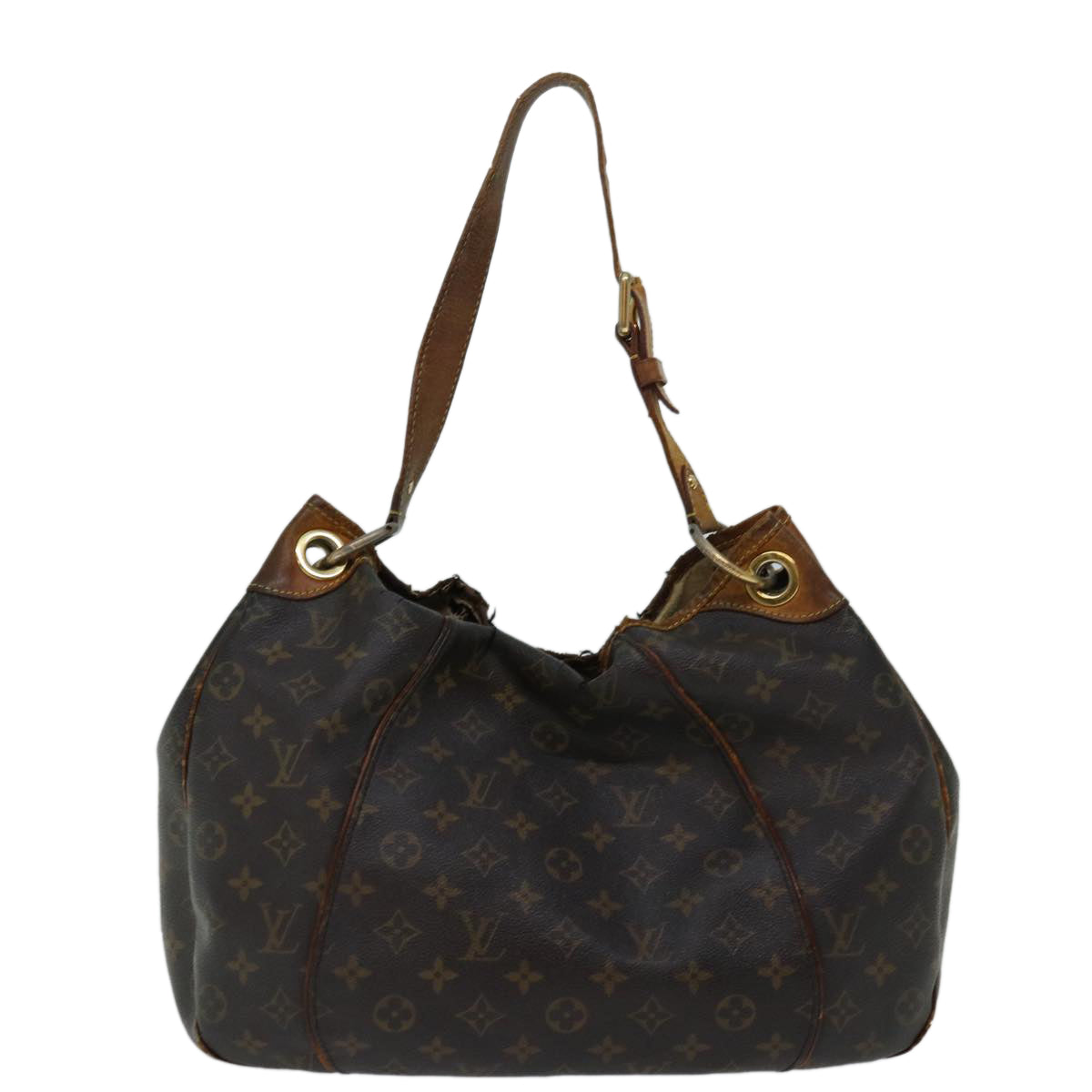 LOUIS VUITTON Monogram Galliera PM Shoulder Bag M56382 LV Auth 66205