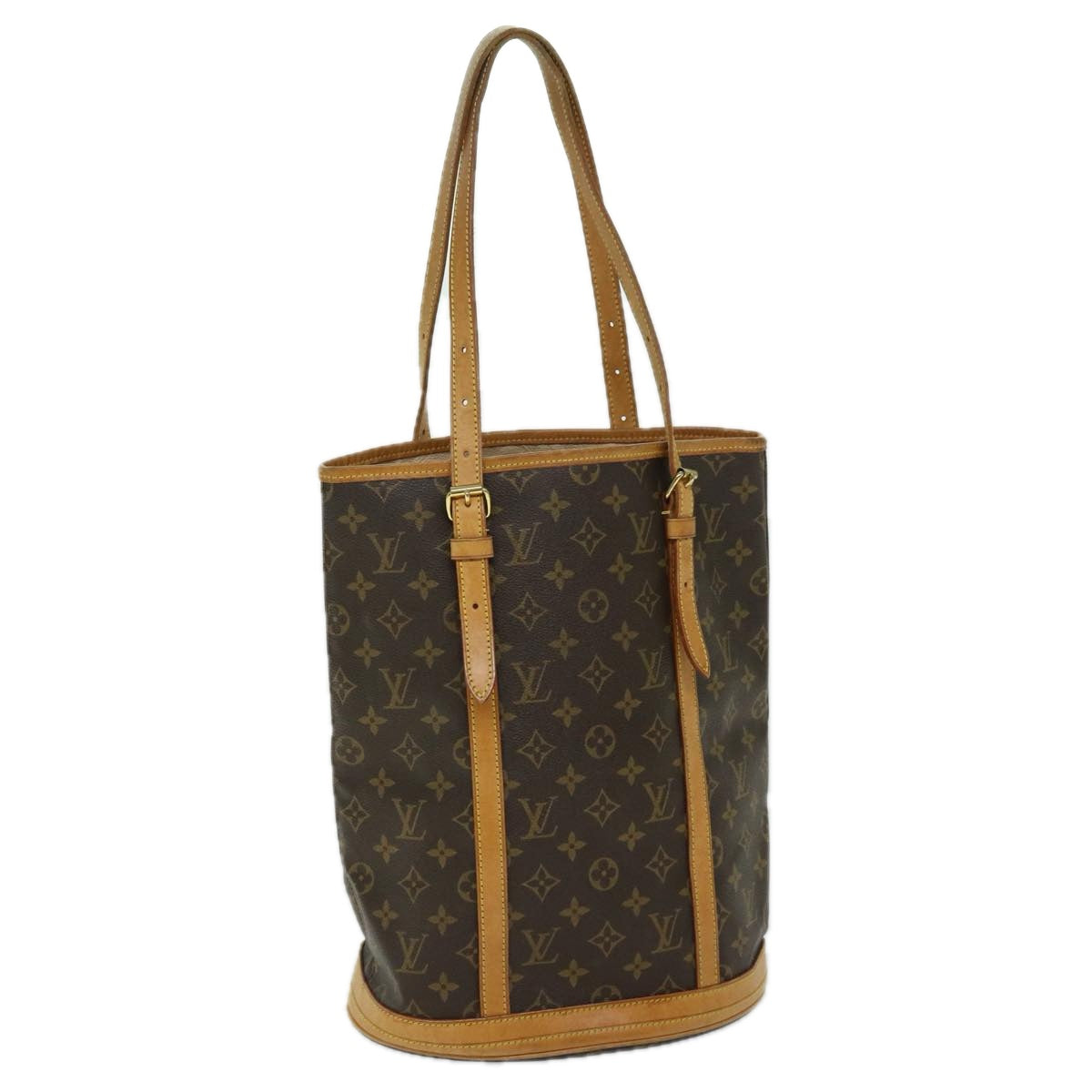 LOUIS VUITTON Monogram Bucket GM Shoulder Bag M42236 LV Auth 66210