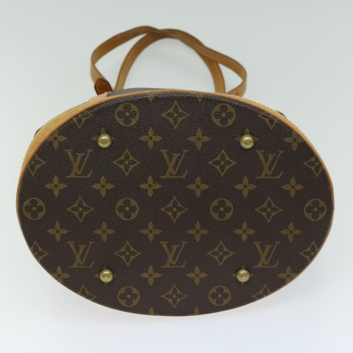 LOUIS VUITTON Monogram Bucket GM Shoulder Bag M42236 LV Auth 66210