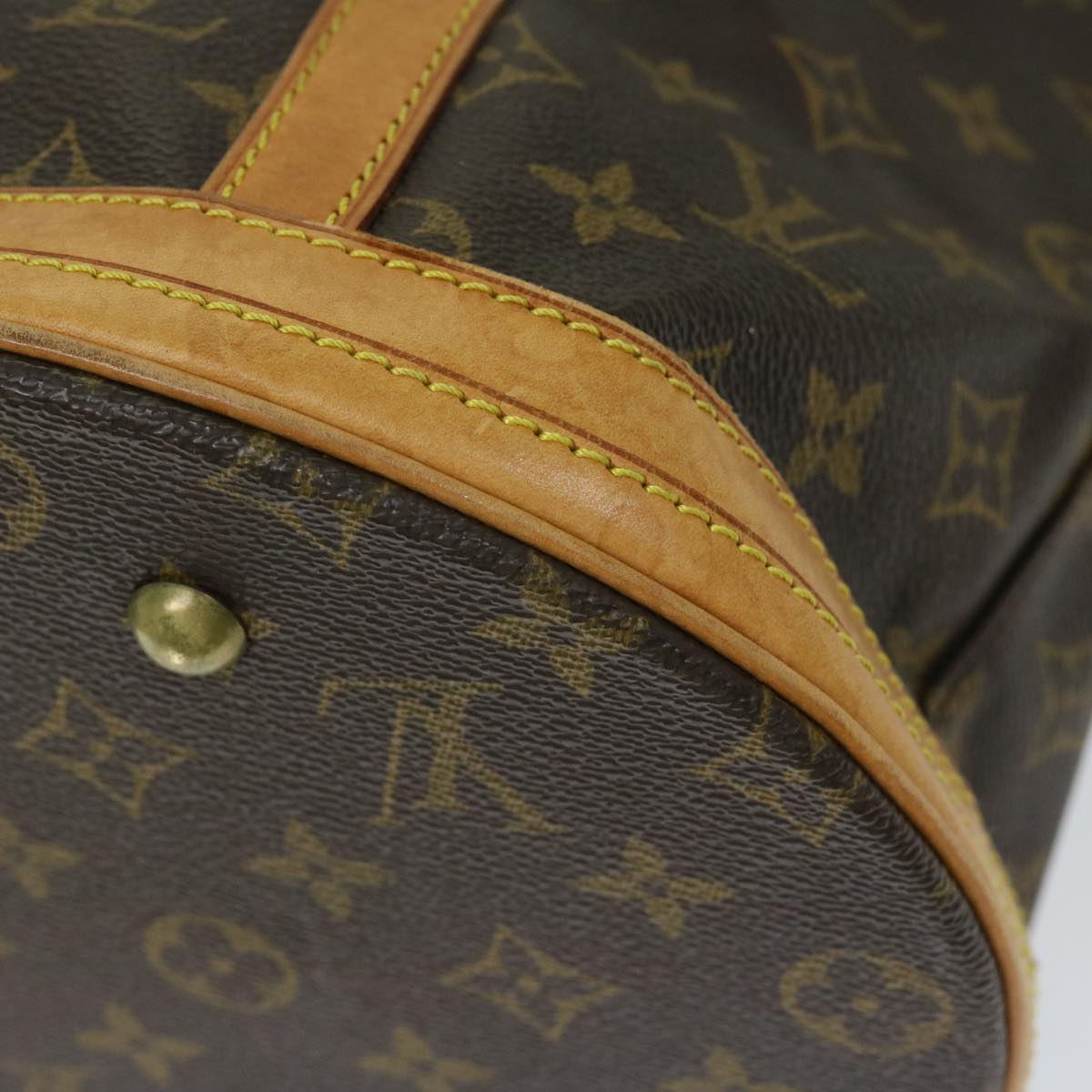 LOUIS VUITTON Monogram Bucket GM Shoulder Bag M42236 LV Auth 66210