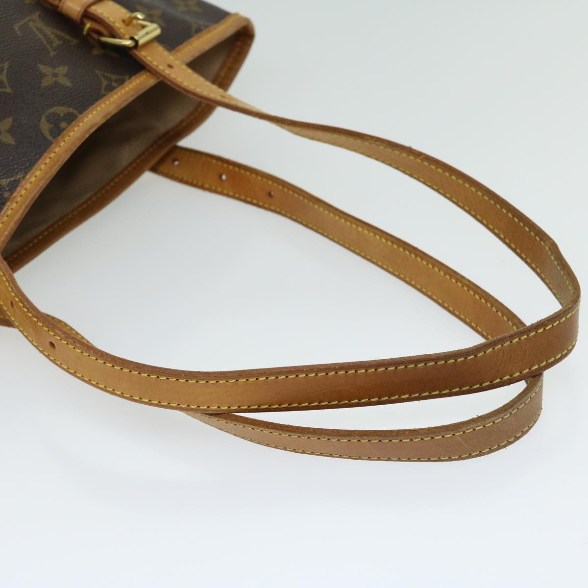 LOUIS VUITTON Monogram Bucket GM Shoulder Bag M42236 LV Auth 66210