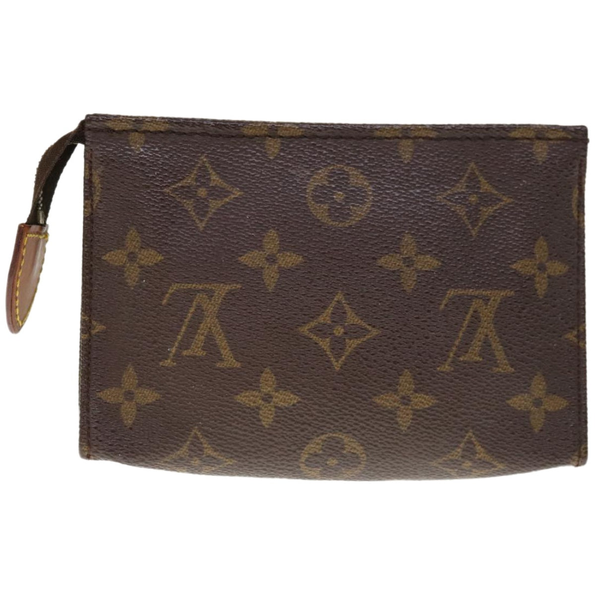 LOUIS VUITTON Monogram Poche Toilette 15 Pouch M47546 LV Auth 66244