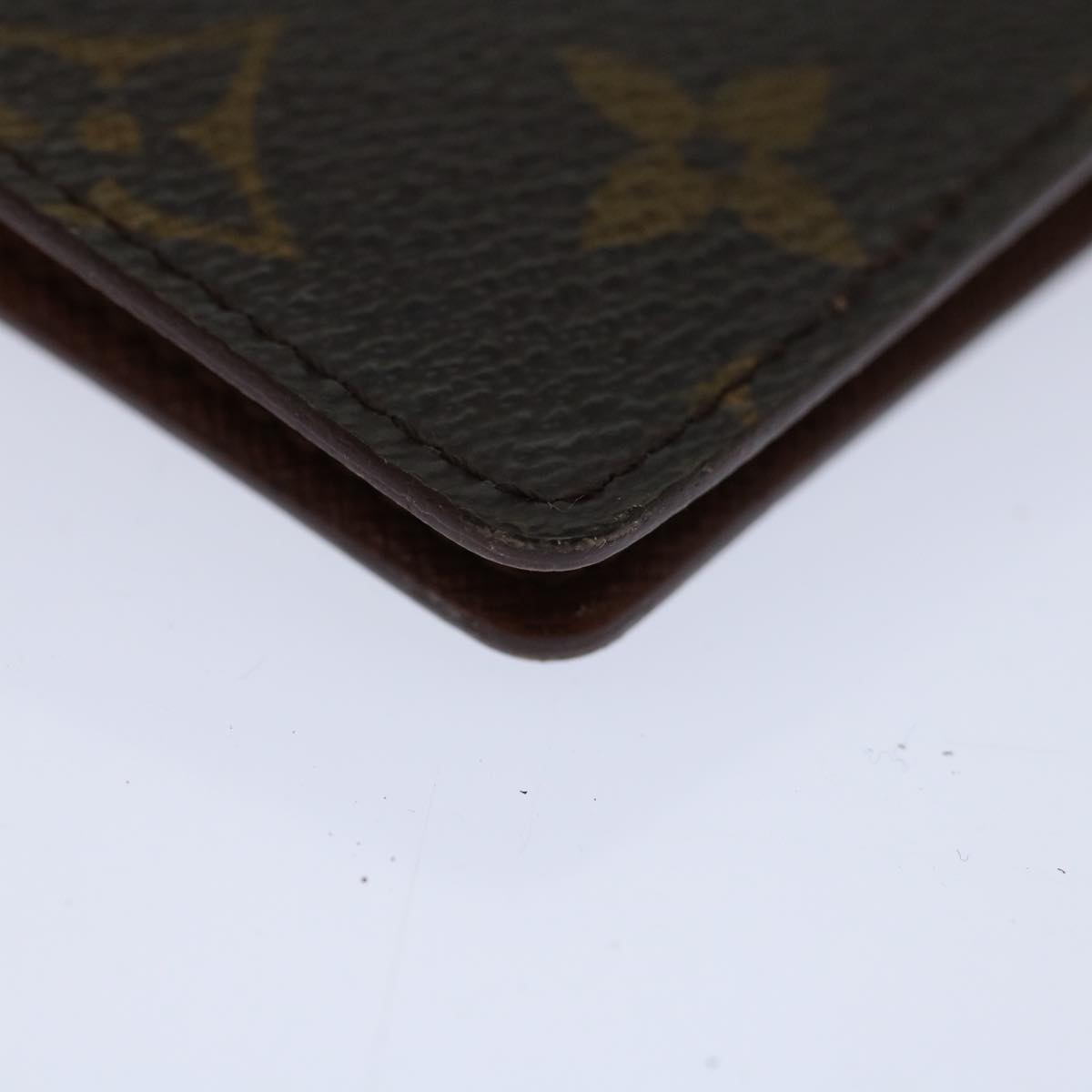 LOUIS VUITTON Monogram Agenda PM Day Planner Cover R20005 LV Auth 66256