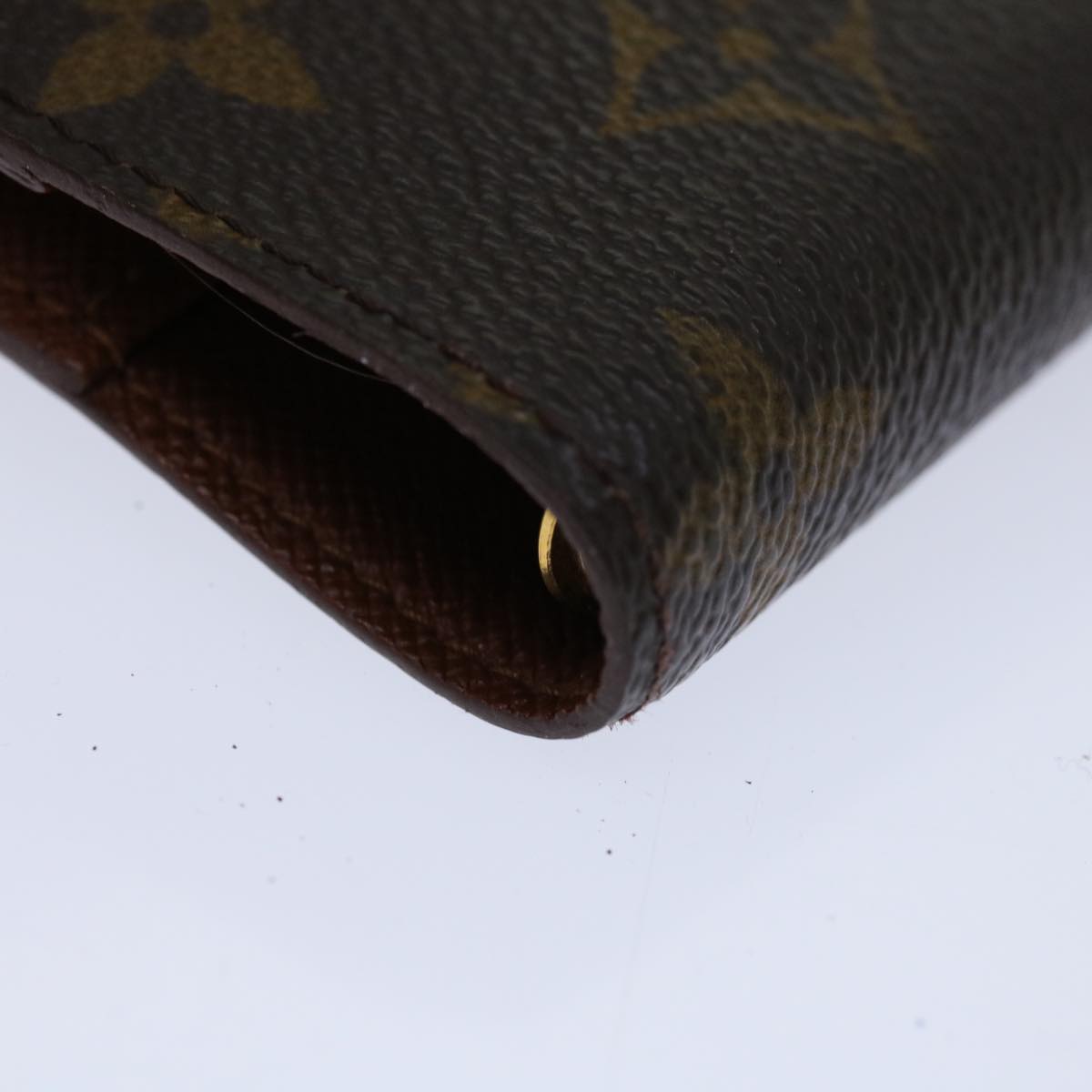 LOUIS VUITTON Monogram Agenda PM Day Planner Cover R20005 LV Auth 66256