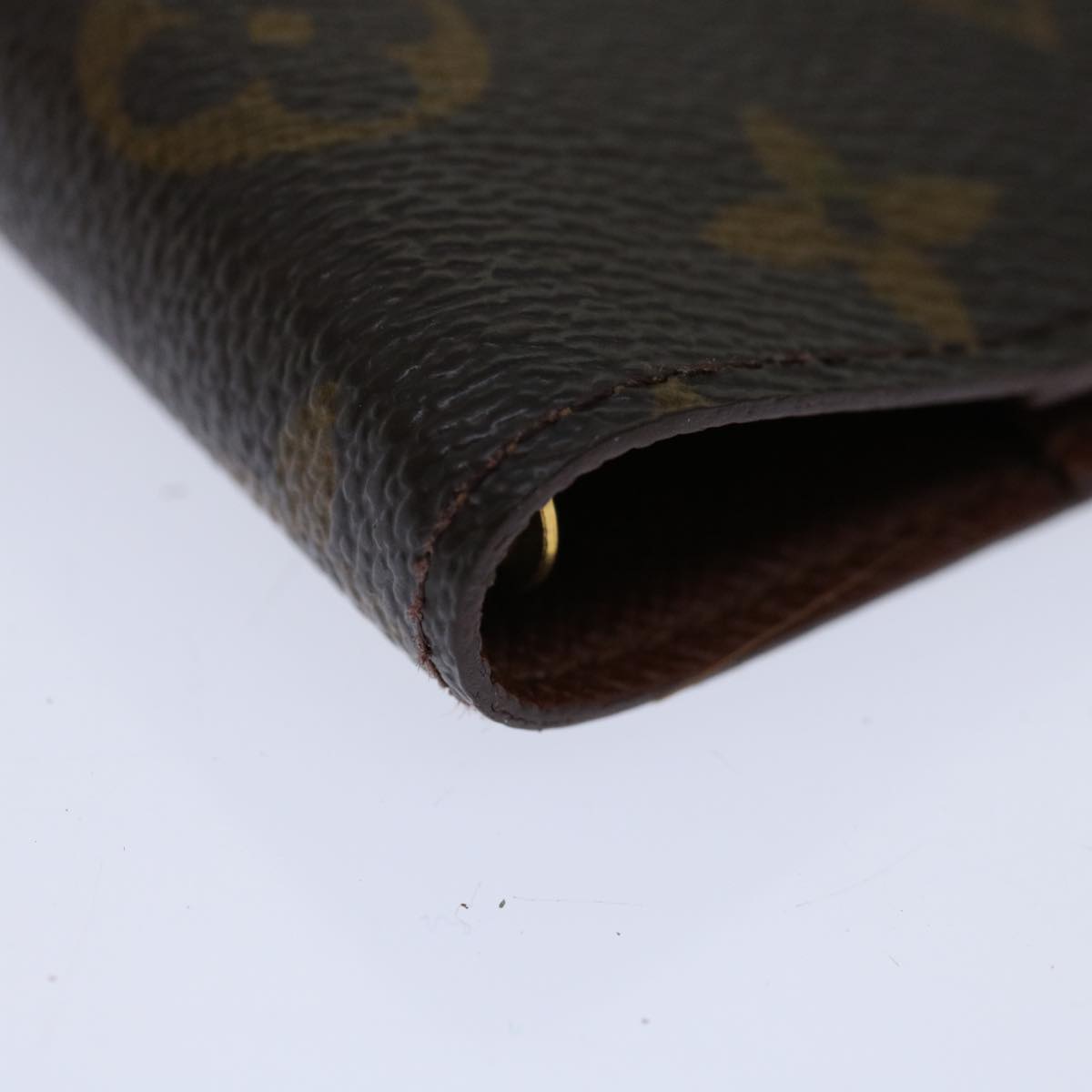 LOUIS VUITTON Monogram Agenda PM Day Planner Cover R20005 LV Auth 66256