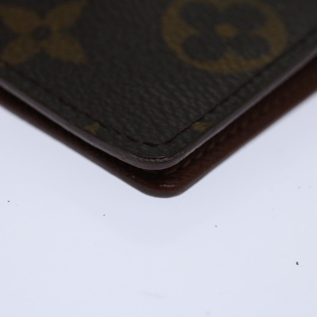 LOUIS VUITTON Monogram Agenda PM Day Planner Cover R20005 LV Auth 66256