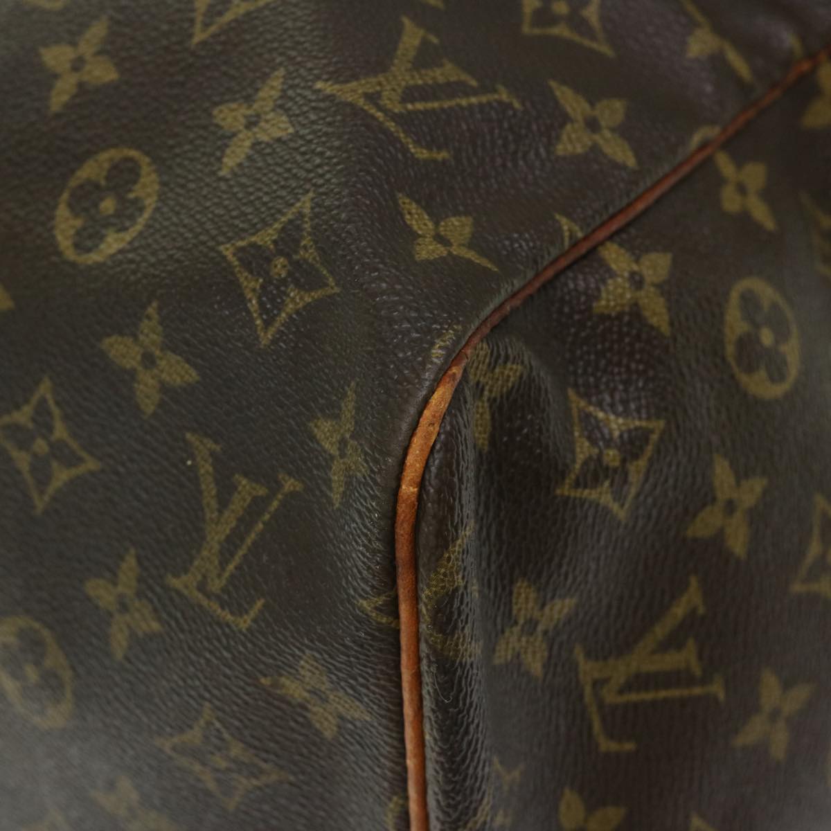 LOUIS VUITTON Monogram Sac Souple 45 Boston Bag M41624 LV Auth 66300