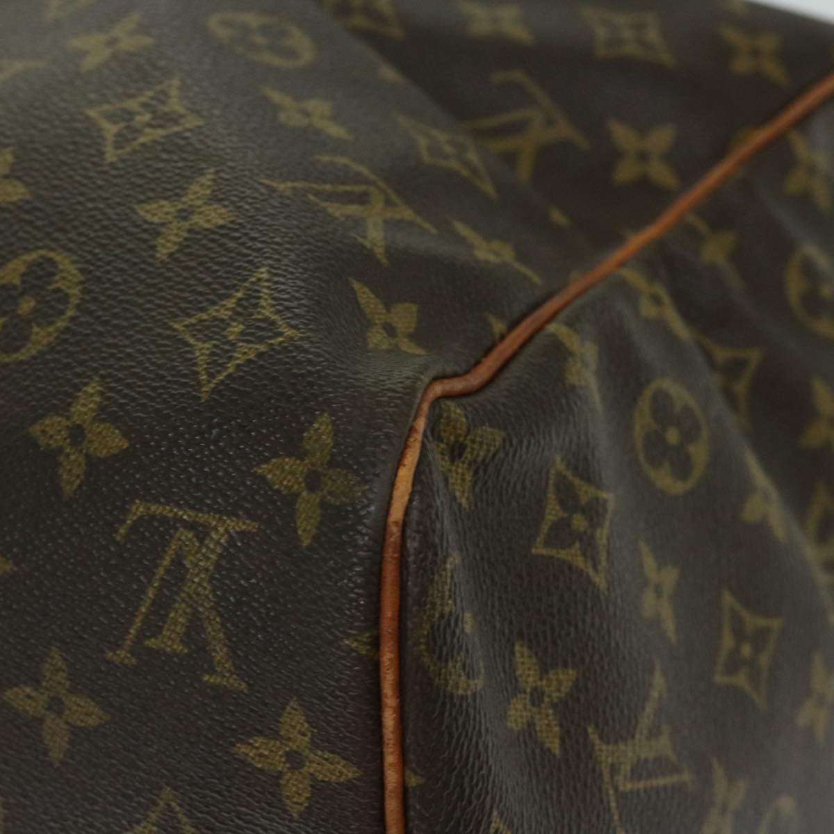 LOUIS VUITTON Monogram Sac Souple 45 Boston Bag M41624 LV Auth 66300