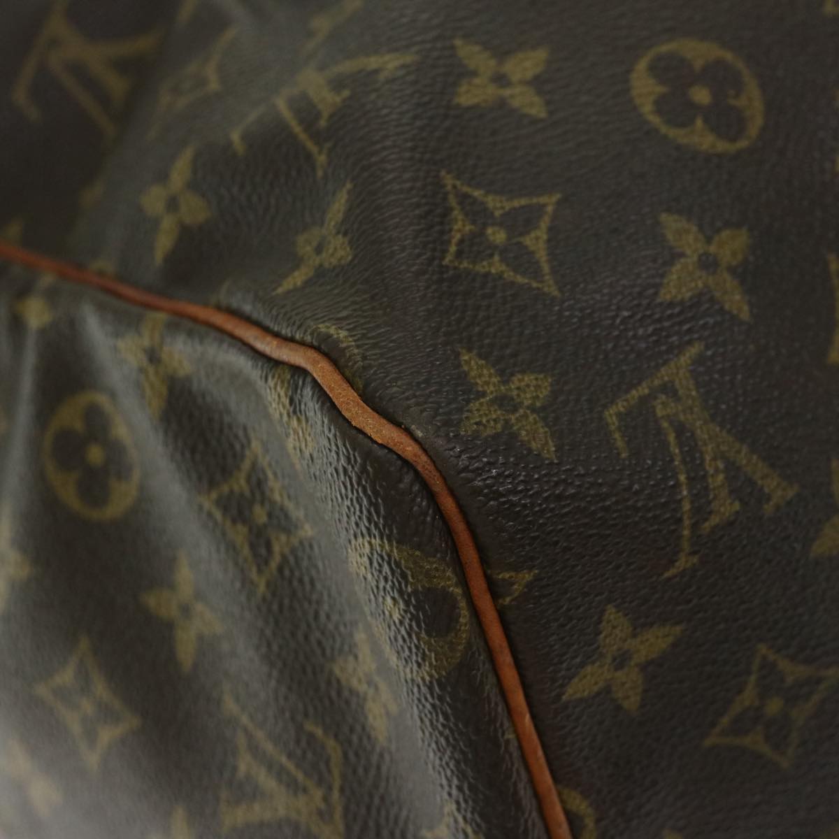 LOUIS VUITTON Monogram Sac Souple 45 Boston Bag M41624 LV Auth 66300