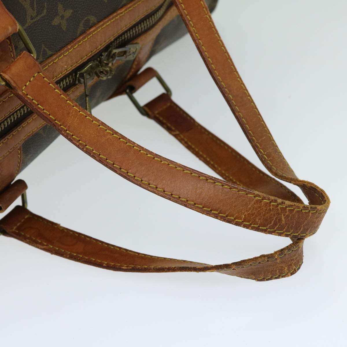 LOUIS VUITTON Monogram Sac Souple 45 Boston Bag M41624 LV Auth 66300