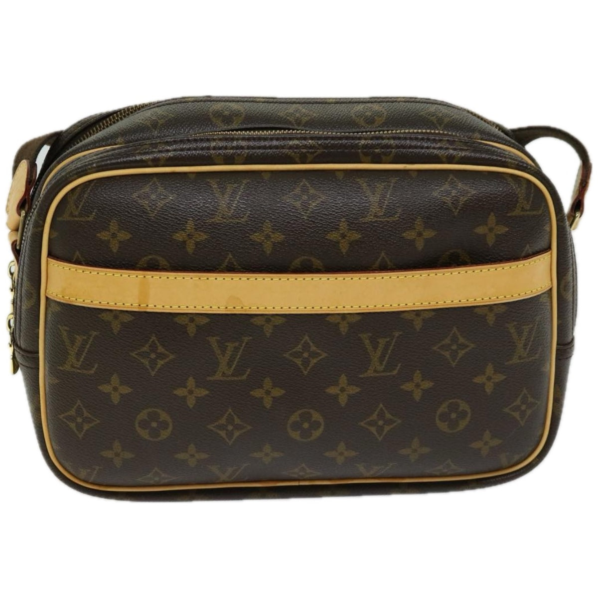 LOUIS VUITTON Monogram Reporter PM Shoulder Bag M45254 LV Auth 66319A