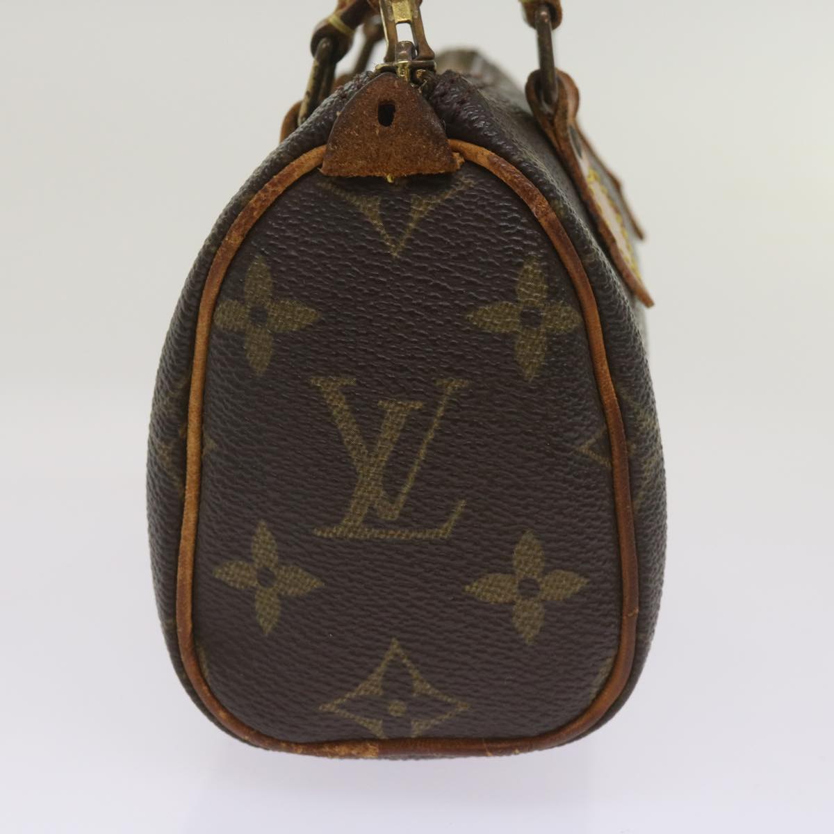 LOUIS VUITTON Monogram Mini Speedy Hand Bag M41534 LV Auth 66329