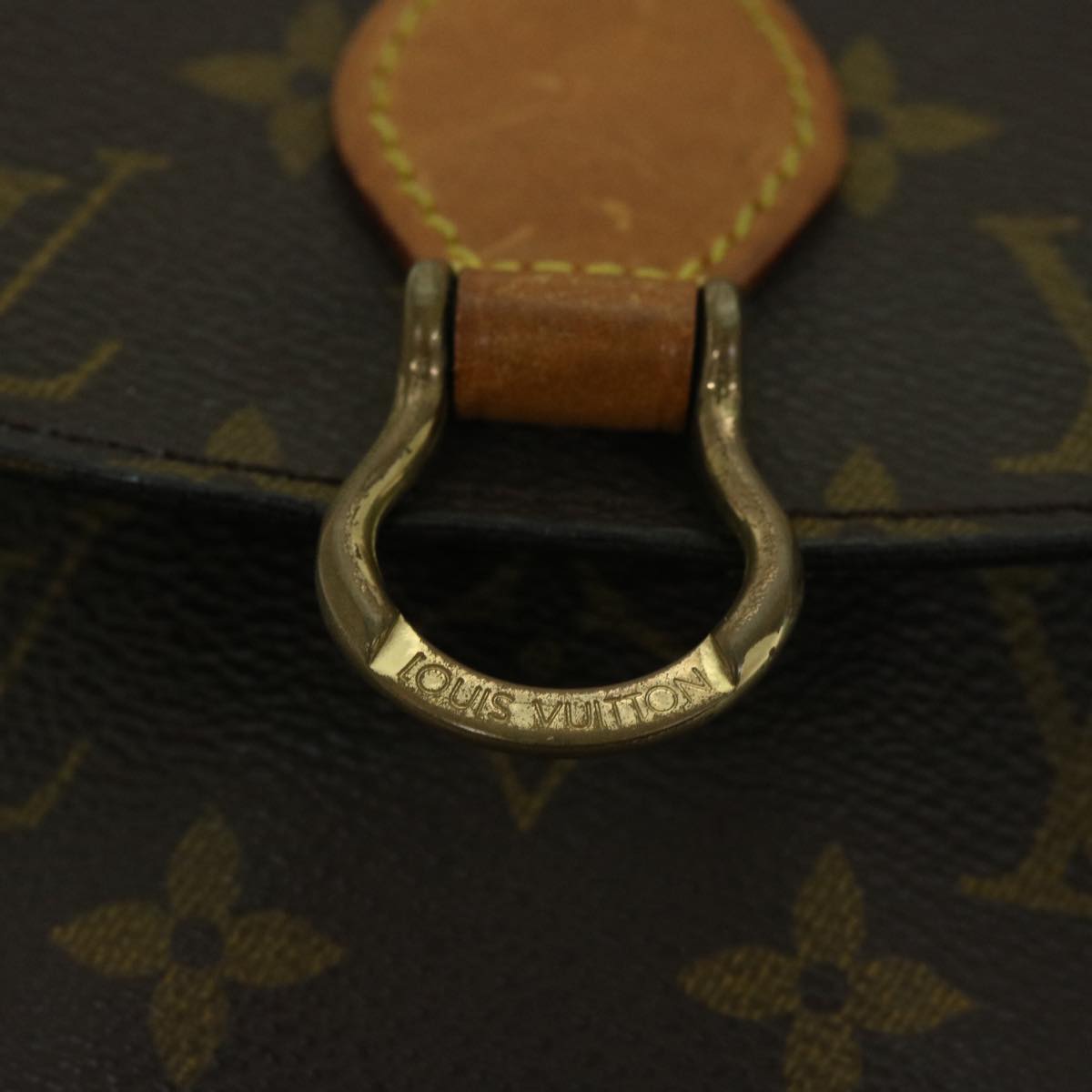 LOUIS VUITTON Monogram Saint Cloud PM Shoulder Bag M51244 LV Auth 66330