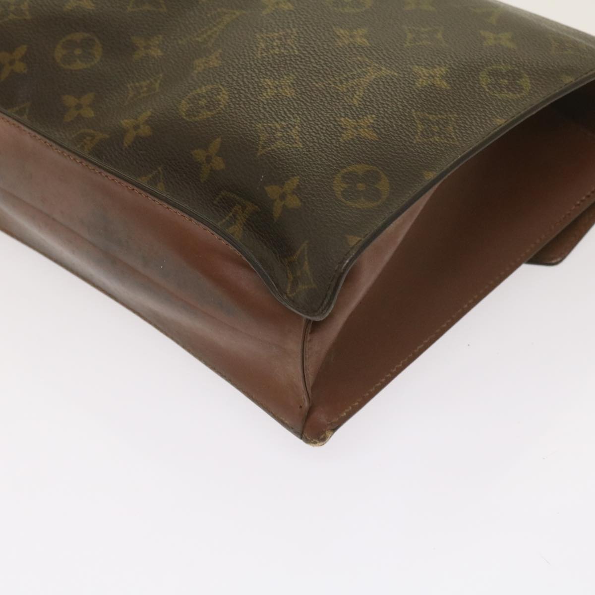 LOUIS VUITTON Monogram Monceau 28 Hand Bag 2way M51185 LV Auth 66350