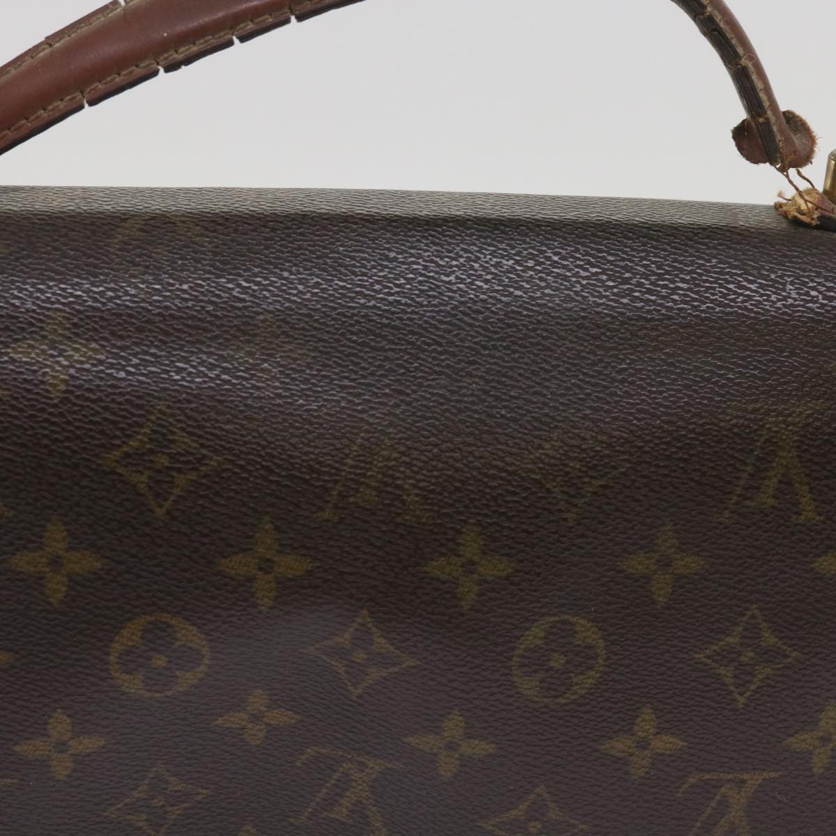 LOUIS VUITTON Monogram Monceau 28 Hand Bag 2way M51185 LV Auth 66350