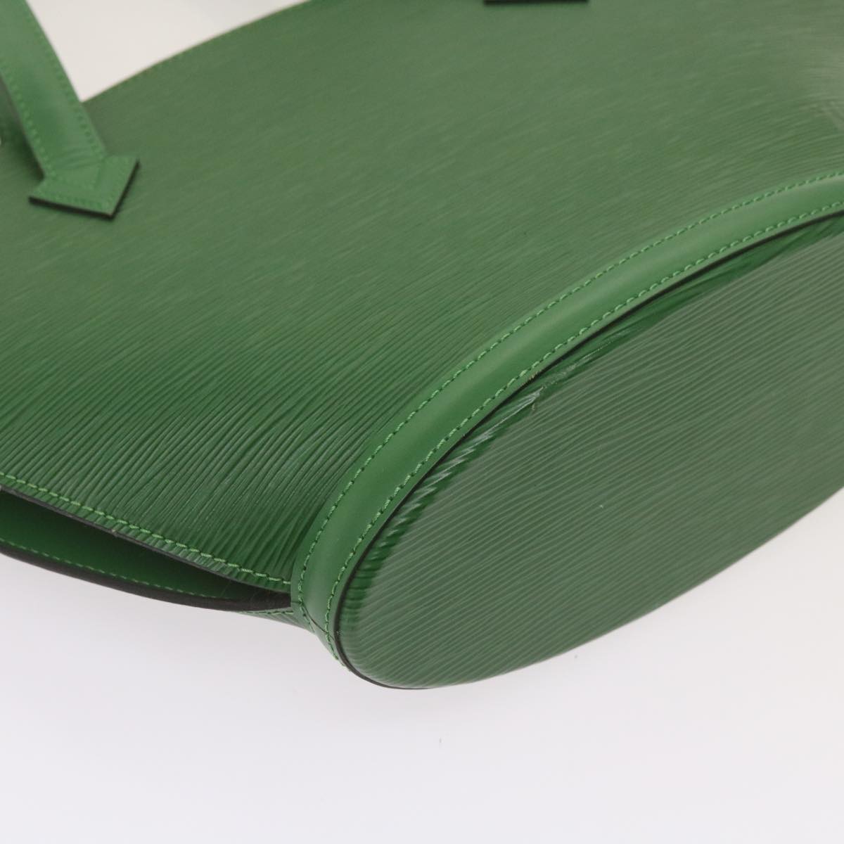 LOUIS VUITTON Epi Saint Jacques Hand Bag Green M52274 LV Auth 66356