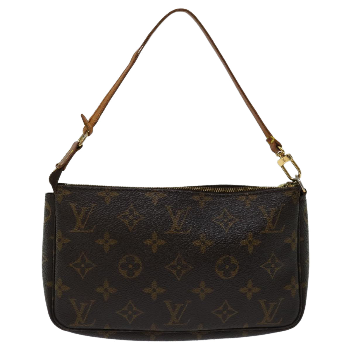 LOUIS VUITTON Monogram Pochette Accessoires Pouch M51980 LV Auth 66403