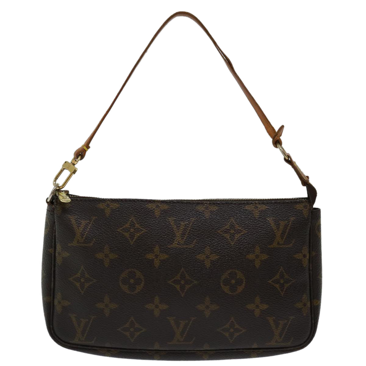 LOUIS VUITTON Monogram Pochette Accessoires Pouch M51980 LV Auth 66403