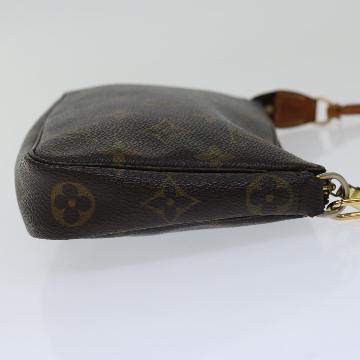 LOUIS VUITTON Monogram Pochette Accessoires Pouch M51980 LV Auth 66403