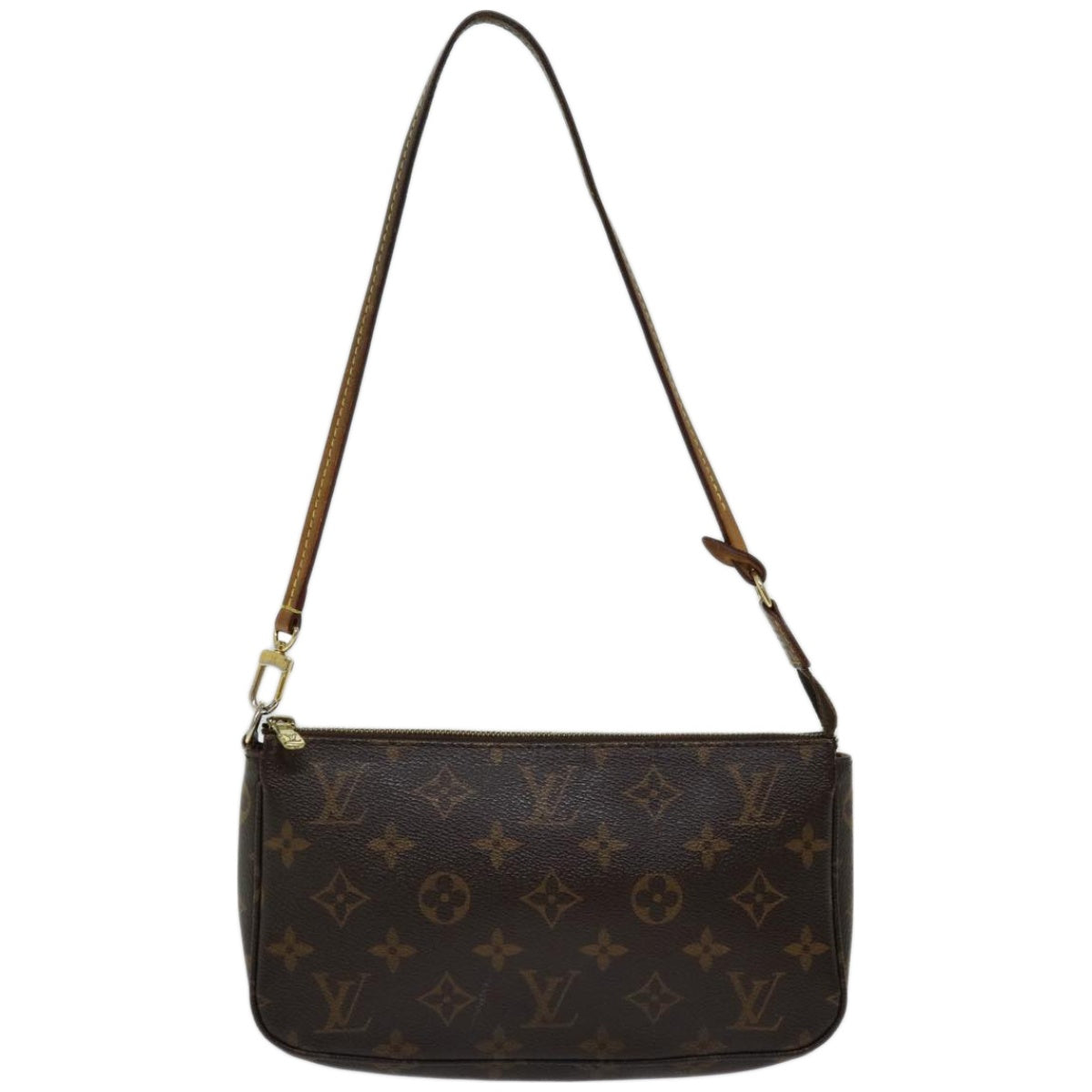 LOUIS VUITTON Monogram Pochette Accessoires Pouch M51980 LV Auth 66410