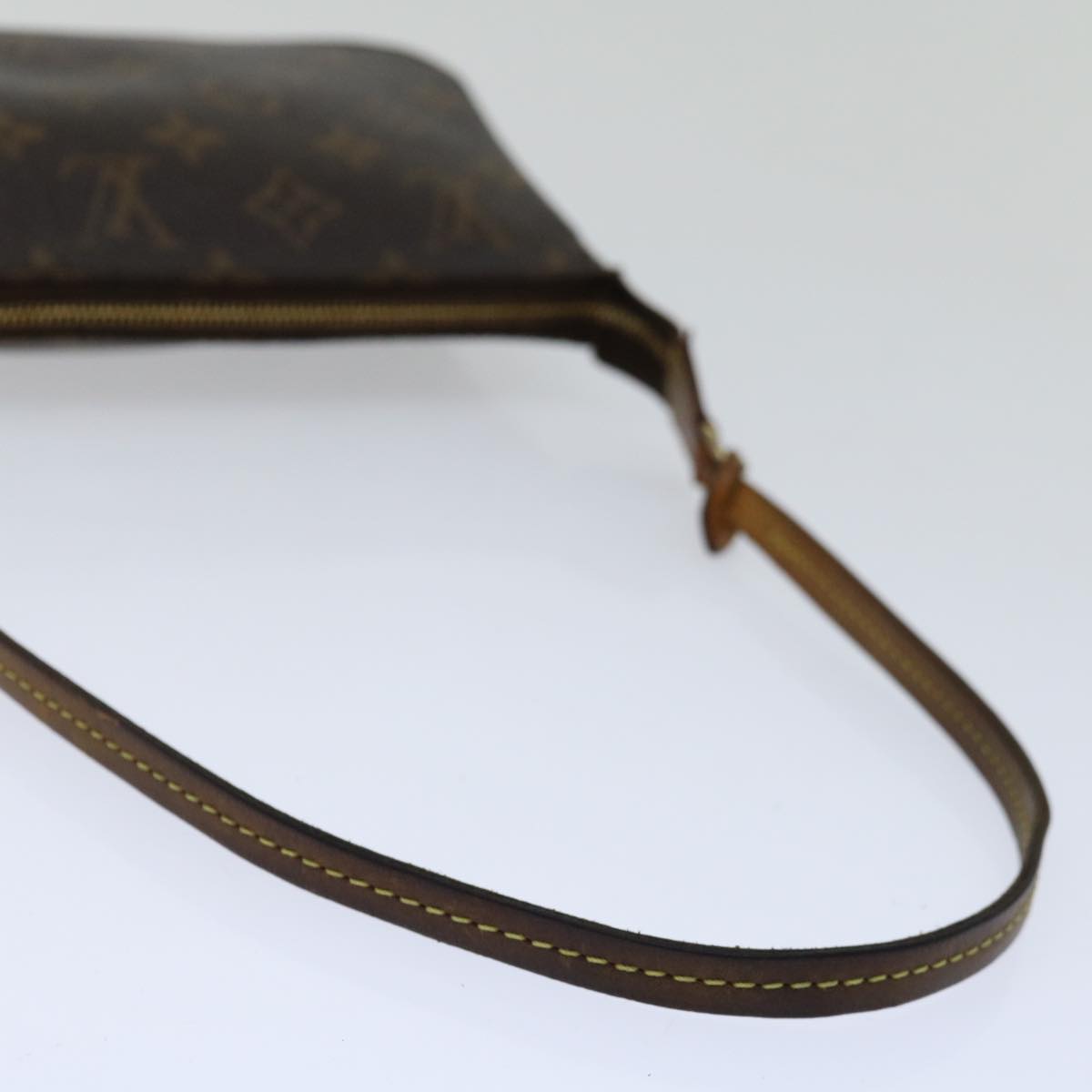 LOUIS VUITTON Monogram Pochette Accessoires Pouch M51980 LV Auth 66410