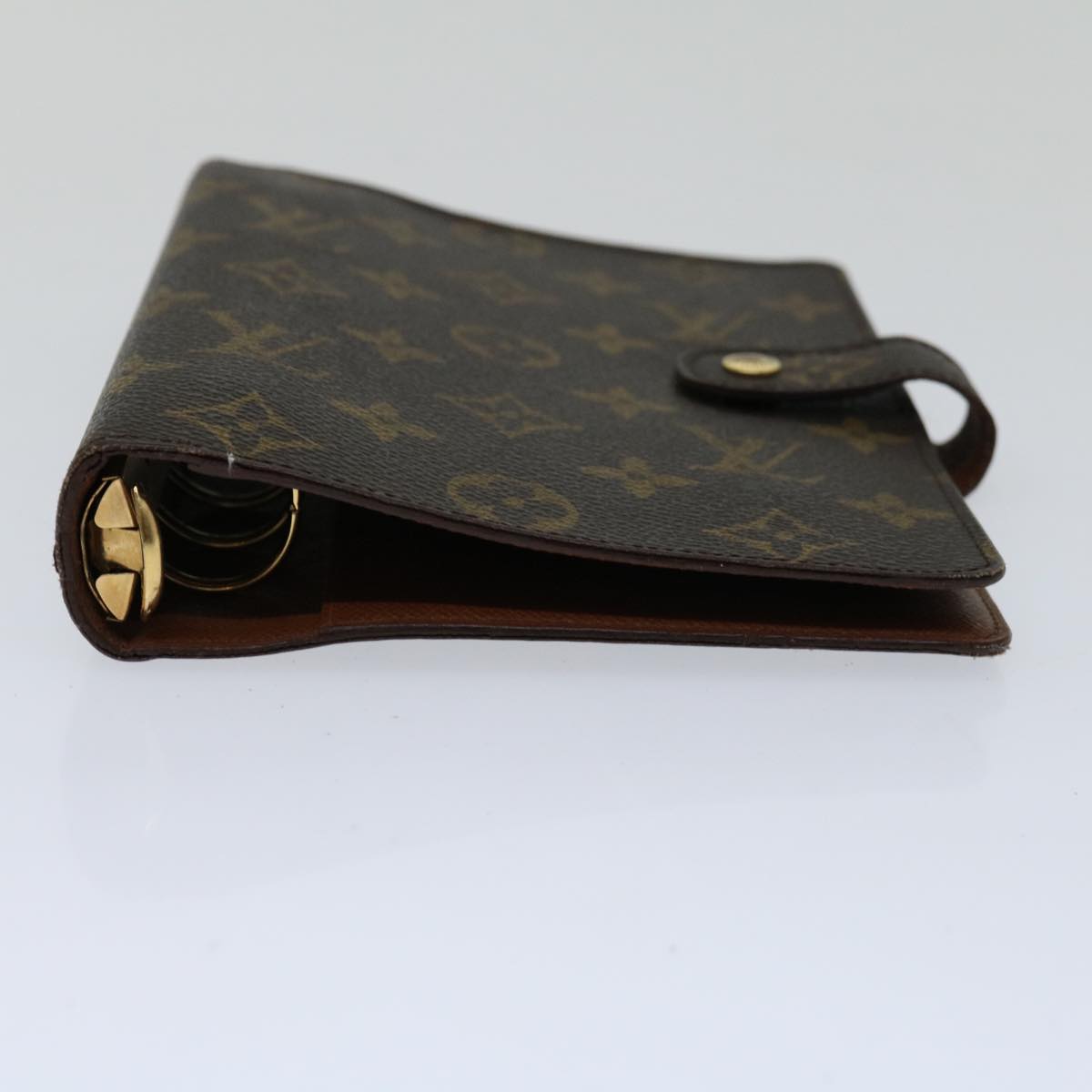 LOUIS VUITTON Monogram Agenda MM Day Planner Cover R20105 LV Auth 66416