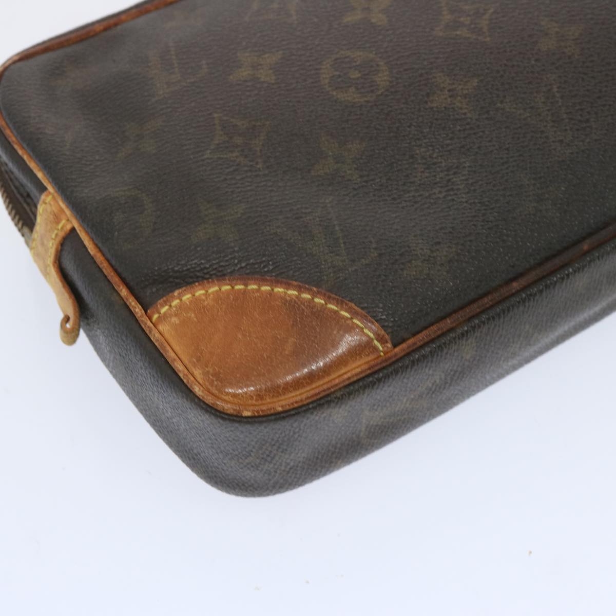 LOUIS VUITTON Monogram Marly Dragonne GM Clutch Bag M51825 LV Auth 66431