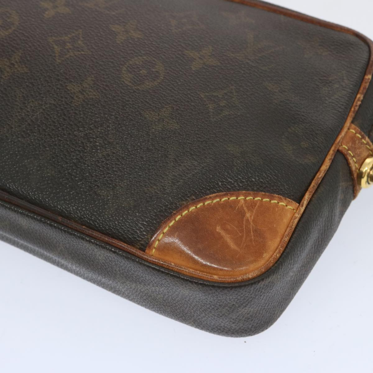 LOUIS VUITTON Monogram Marly Dragonne GM Clutch Bag M51825 LV Auth 66431