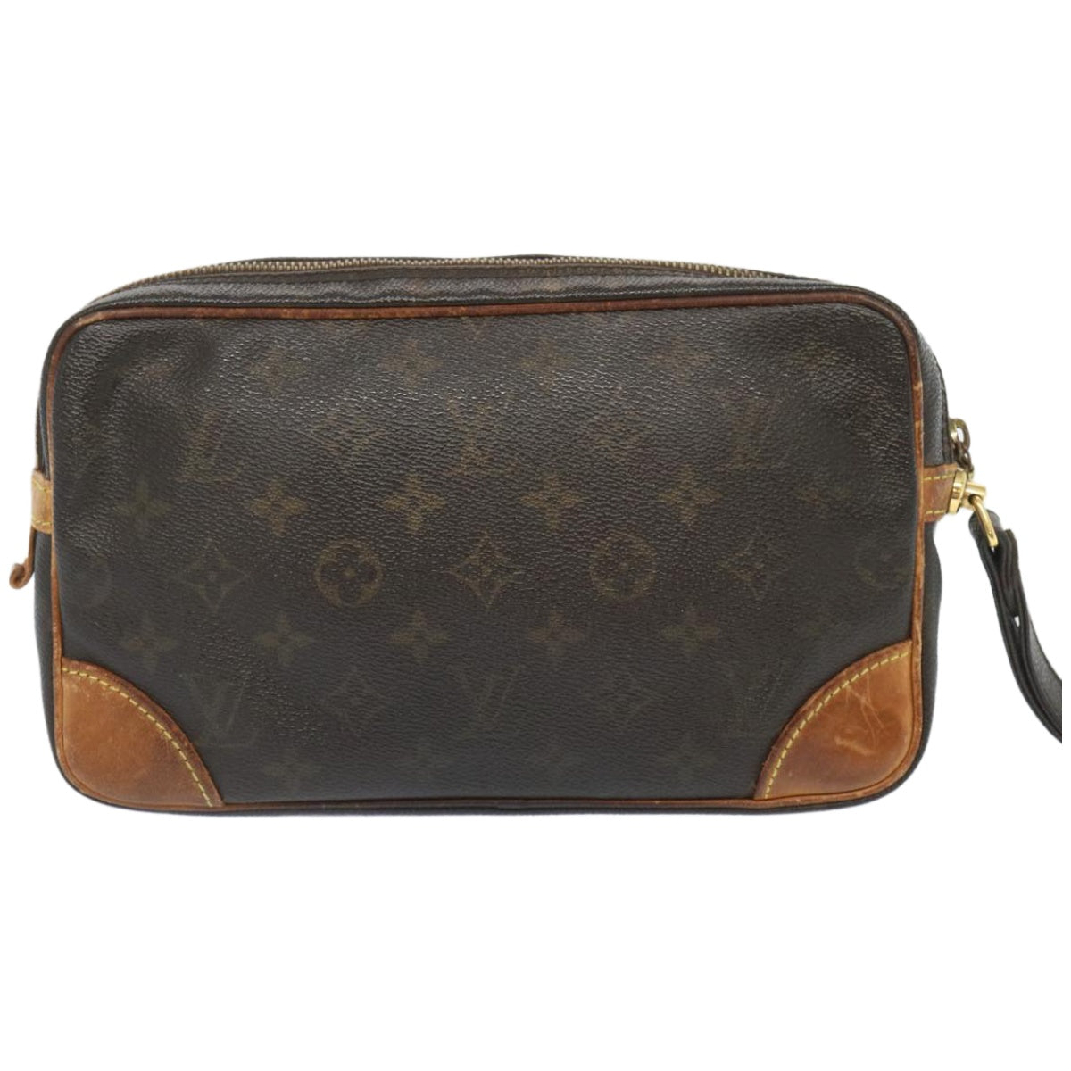 LOUIS VUITTON Monogram Marly Dragonne GM Clutch Bag M51825 LV Auth 66431