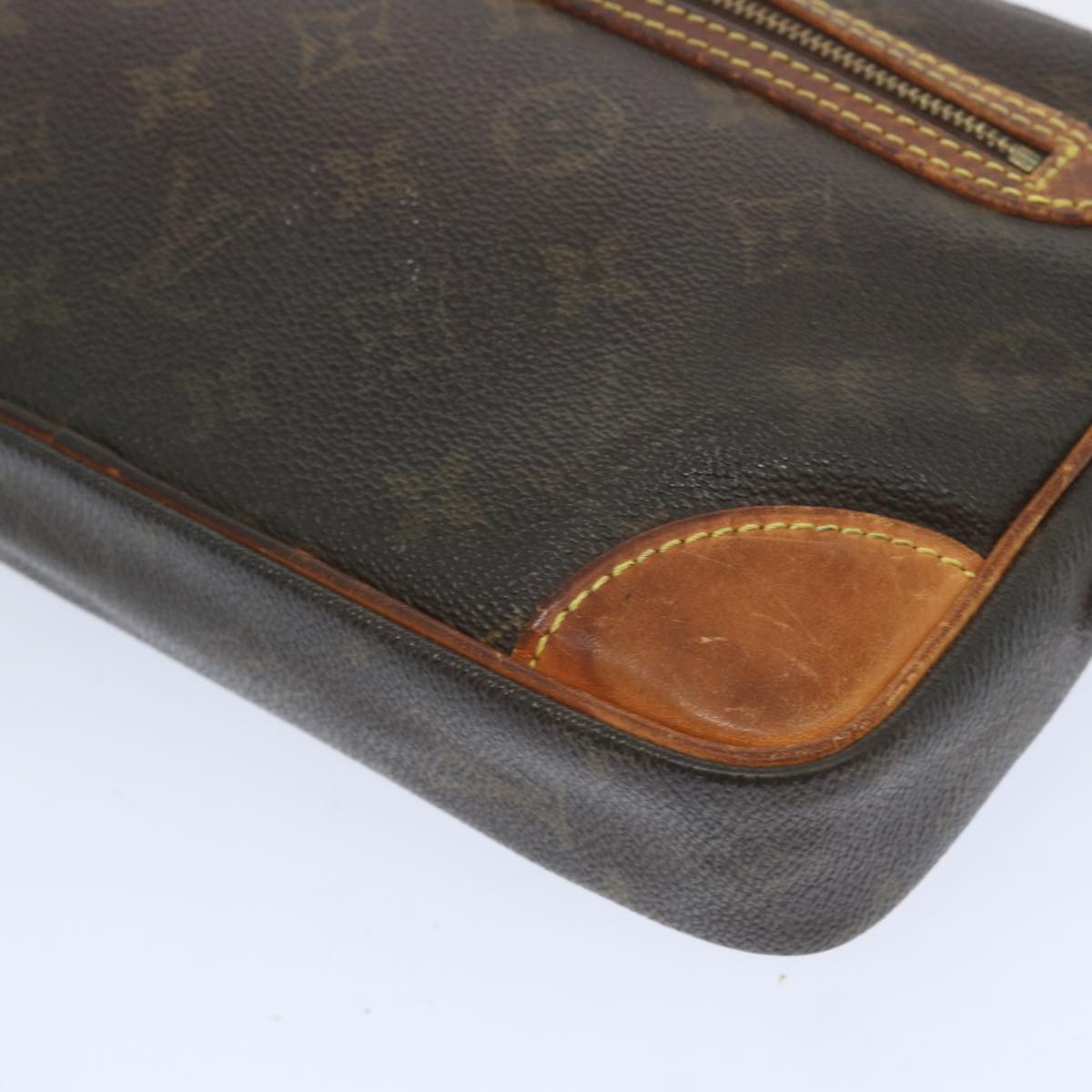 LOUIS VUITTON Monogram Marly Dragonne GM Clutch Bag M51825 LV Auth 66431